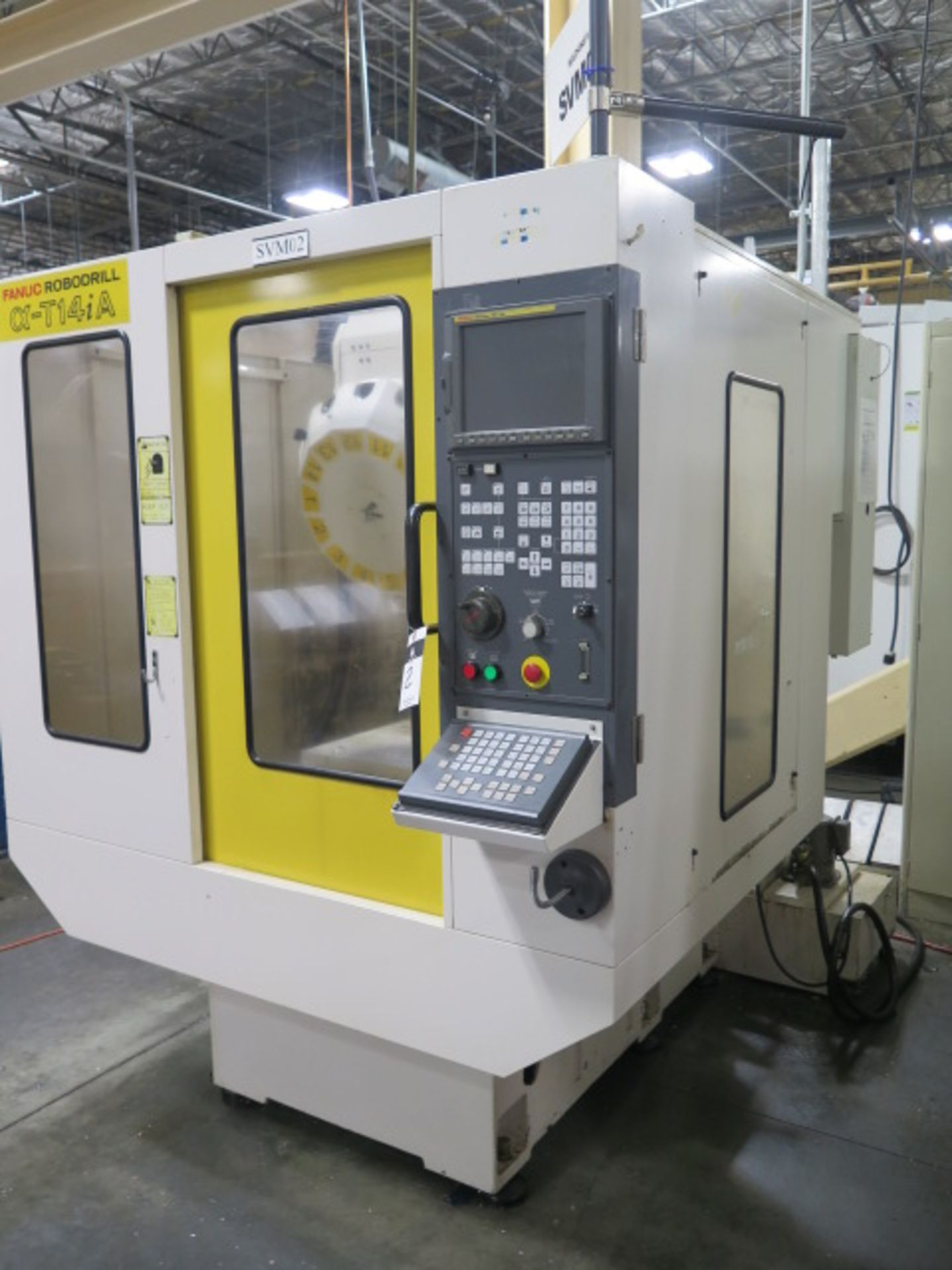 1999 Fanuc Robodrill α-T14iA CNC Drilling Center s/n P996TH353 w/ Fanuc Series 16i-M Controls, 14-S - Image 2 of 15