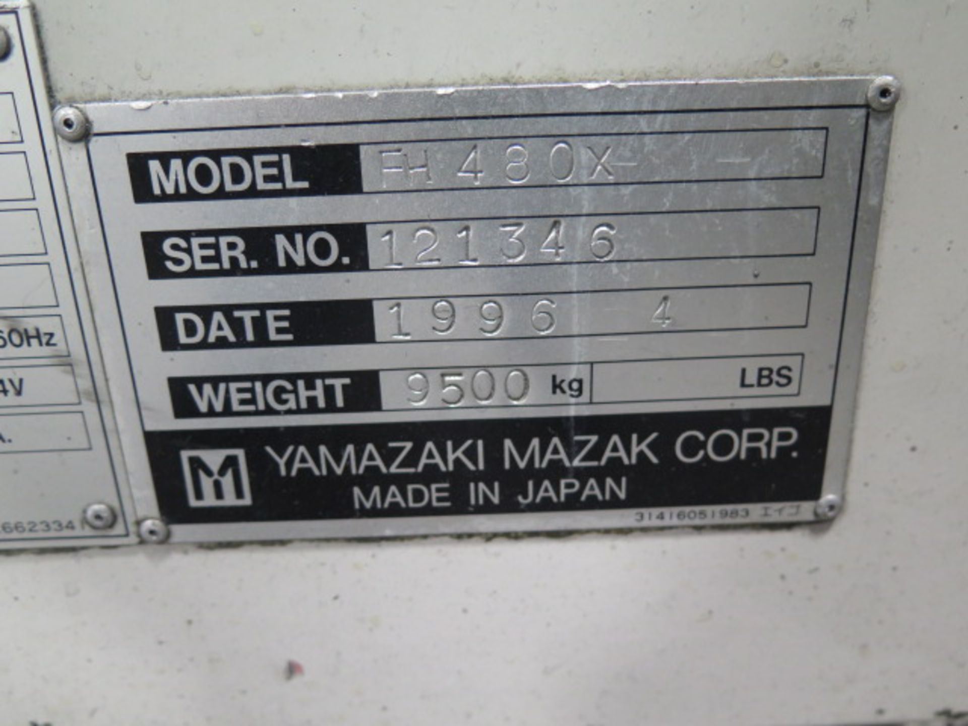 1996 Mazak Mazatech FH480X 6-Pallet Horizontal Machining Cell s/n 121346 (BAD SPINDLE SERVO) w/ Maz - Image 24 of 24