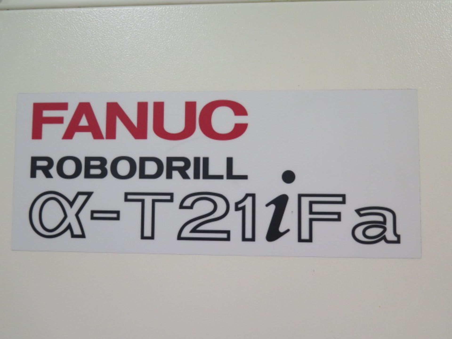 2011 Fanuc Robodrill α-T21iFa CNC Drilling Center s/n P119XG827 w/ Fanuc Series 31i-MODEL A5 Contro - Image 4 of 12