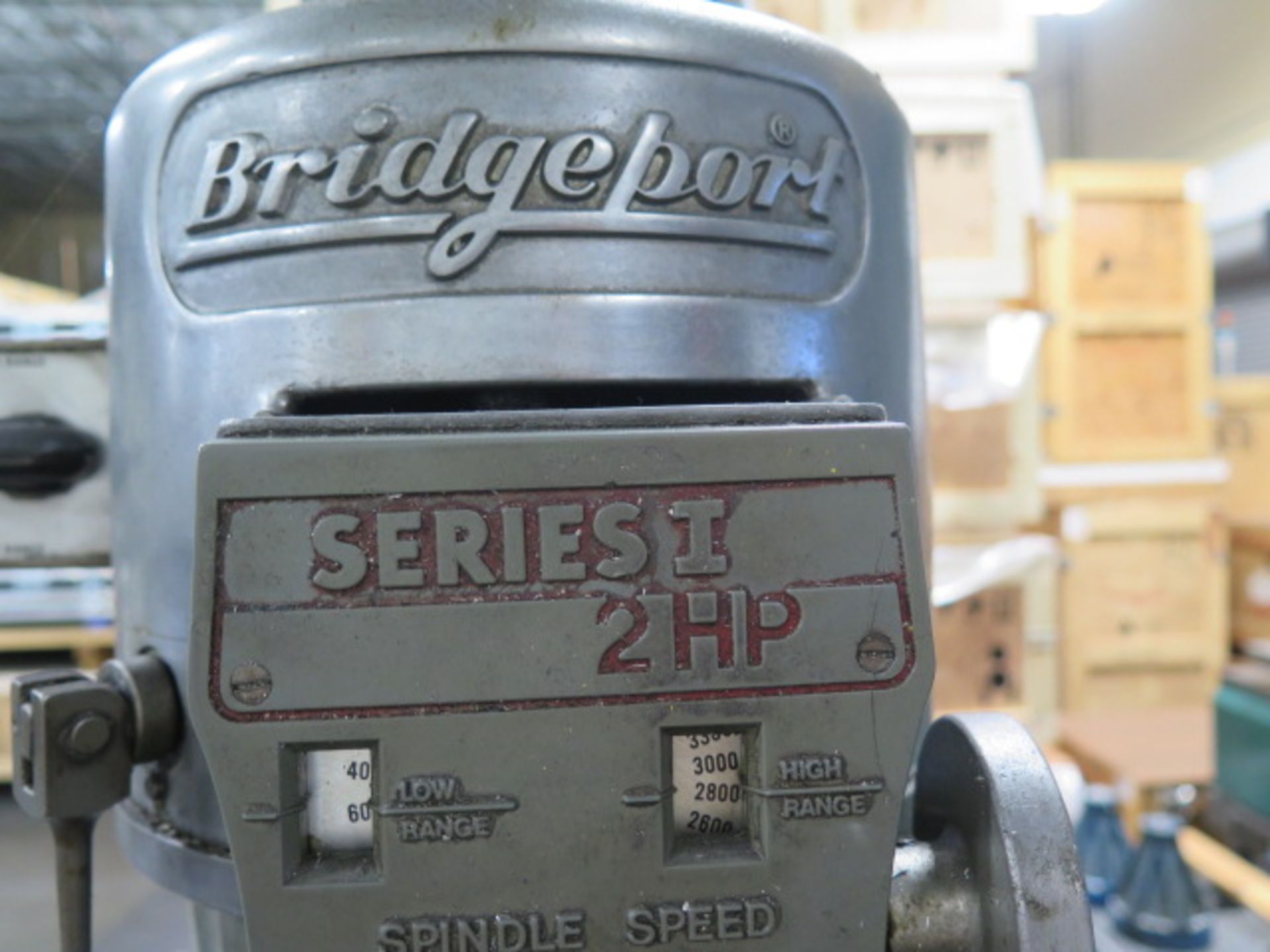 Bridgeport Series 1 – 2Hp Vertical Mill s/n 223660 (CONVERTED FROM CNC – NO DRIVES) w/ 60-4200 Dial - Bild 3 aus 12