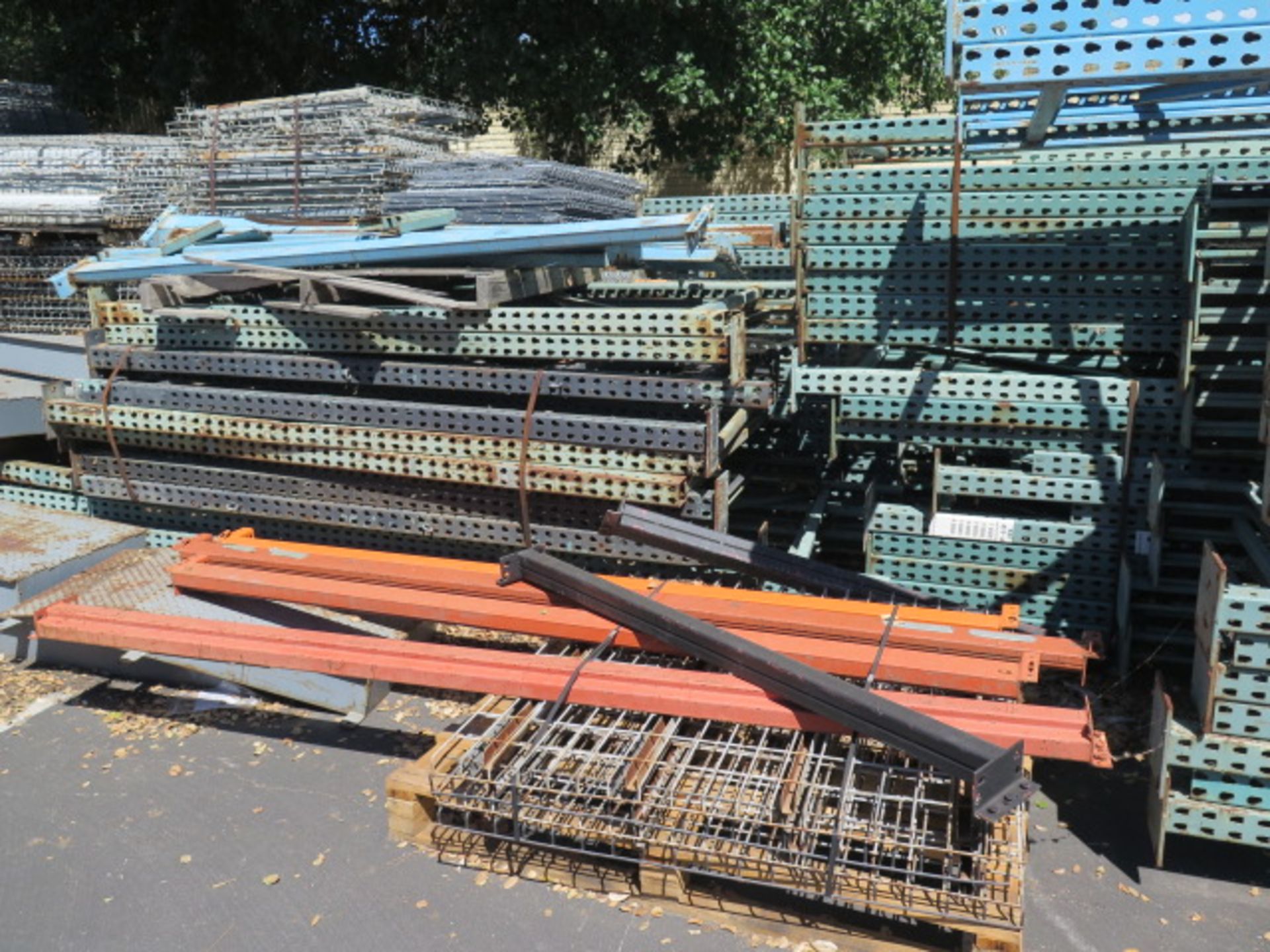 Pallet Racking (APPROX 74 Uprights, Cross Beams, Screen and Plank Shelving) - Image 5 of 10