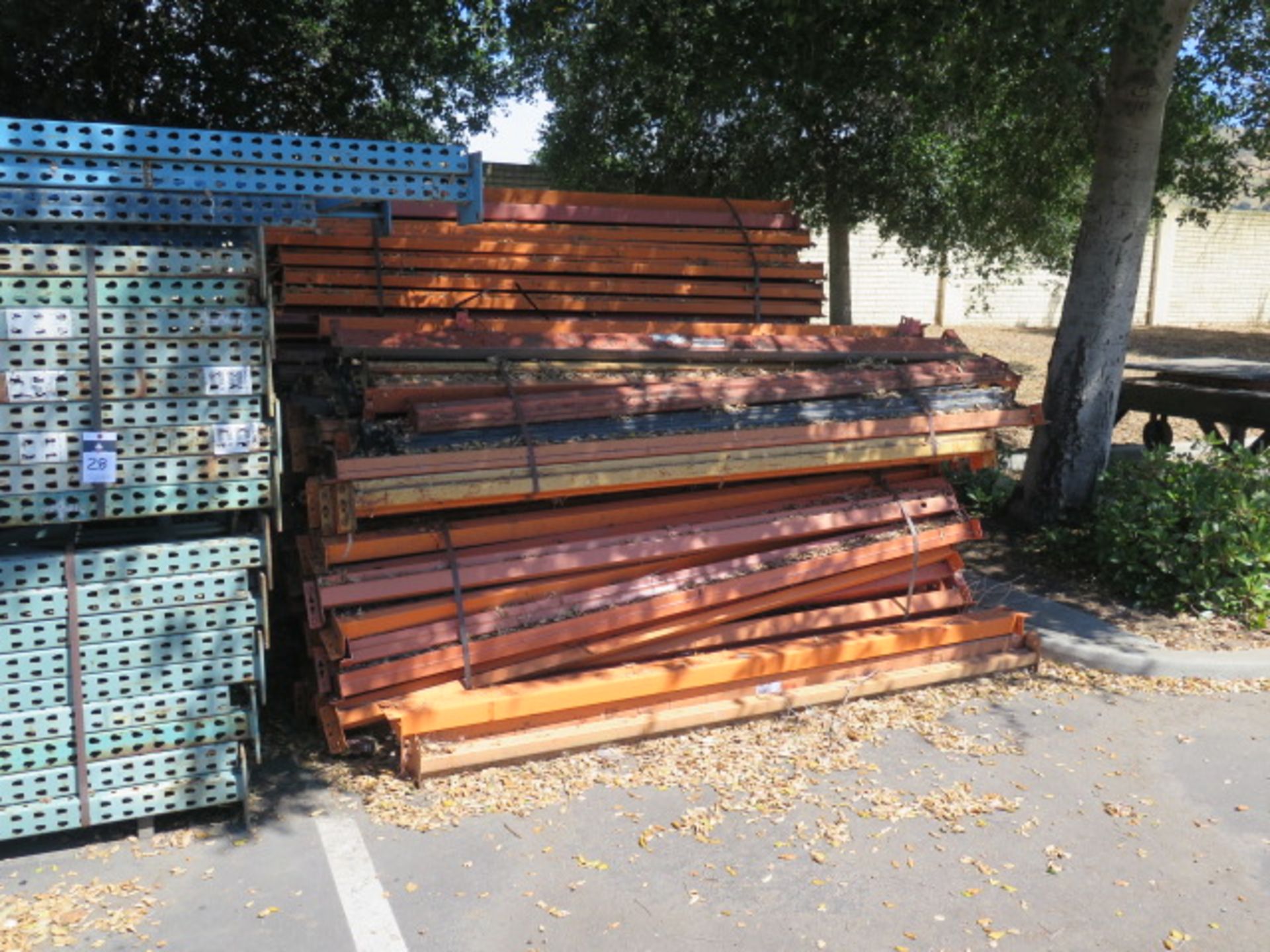 Pallet Racking (APPROX 74 Uprights, Cross Beams, Screen and Plank Shelving) - Image 4 of 10