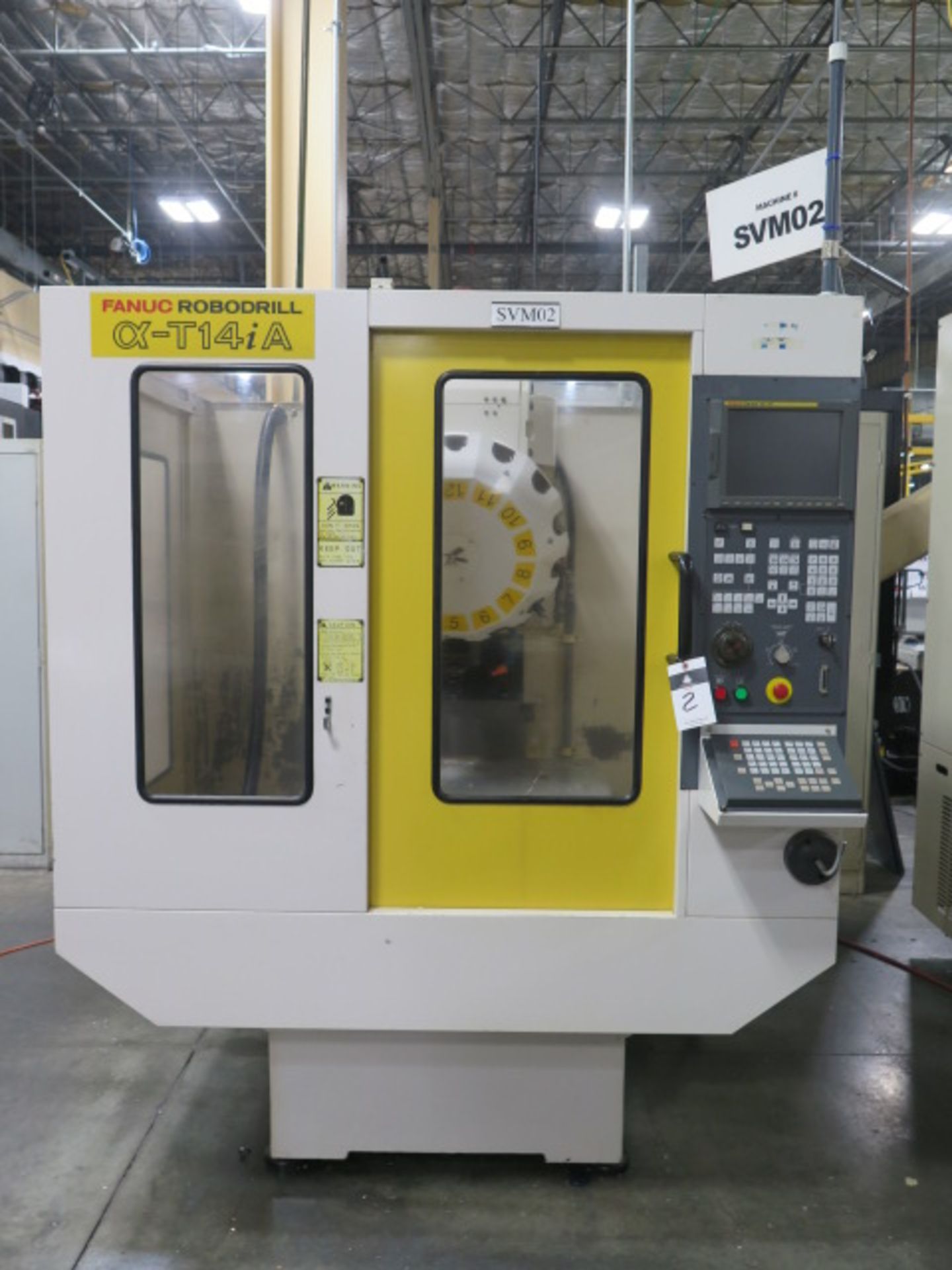 1999 Fanuc Robodrill α-T14iA CNC Drilling Center s/n P996TH353 w/ Fanuc Series 16i-M Controls, 14-S