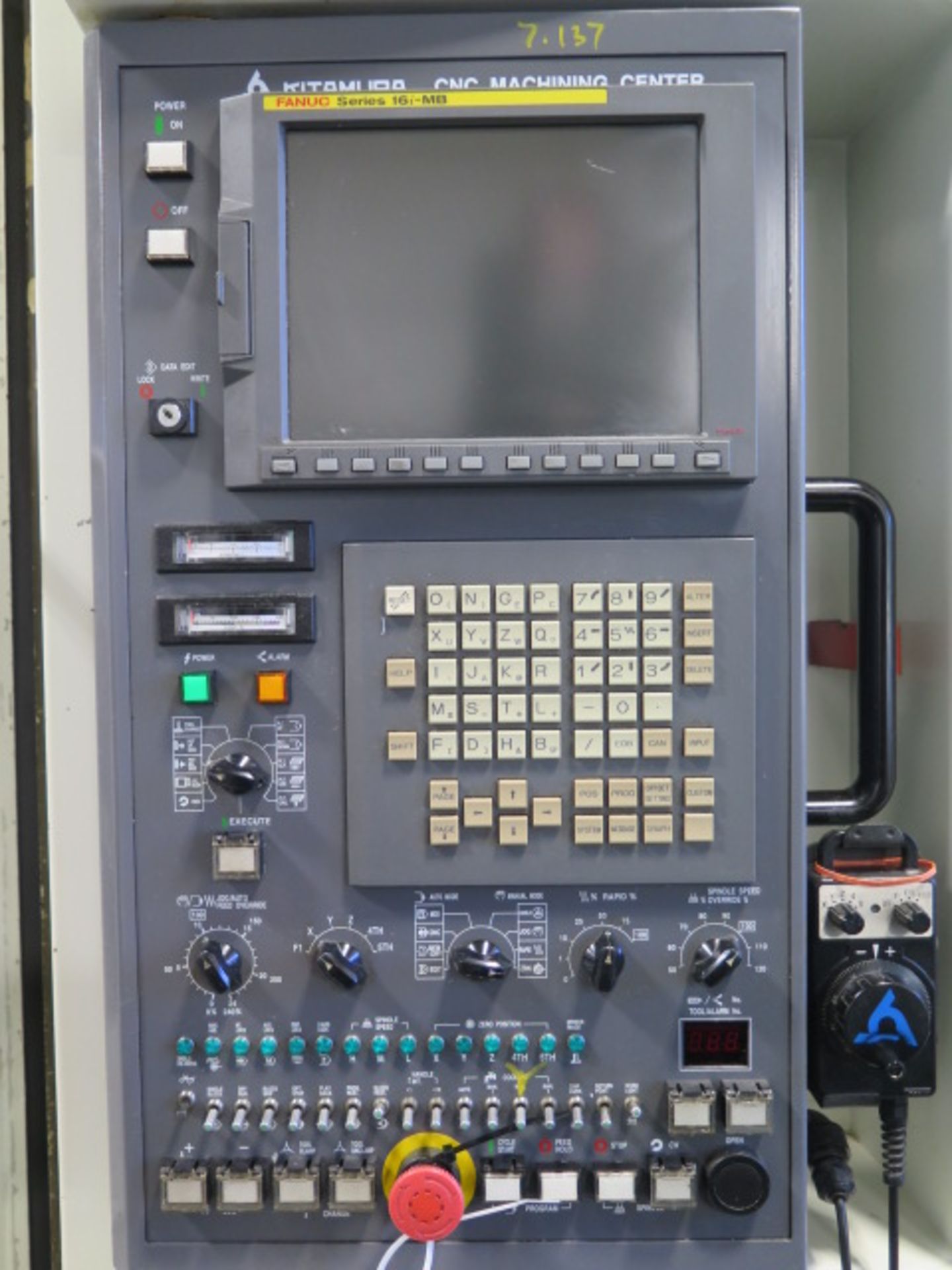 Kitamura Mycenter-HX300iF 2-Pallet 4-Axis CNC Horizontal Machining Center s/n 40802 w/ Fanuc Series - Image 5 of 19