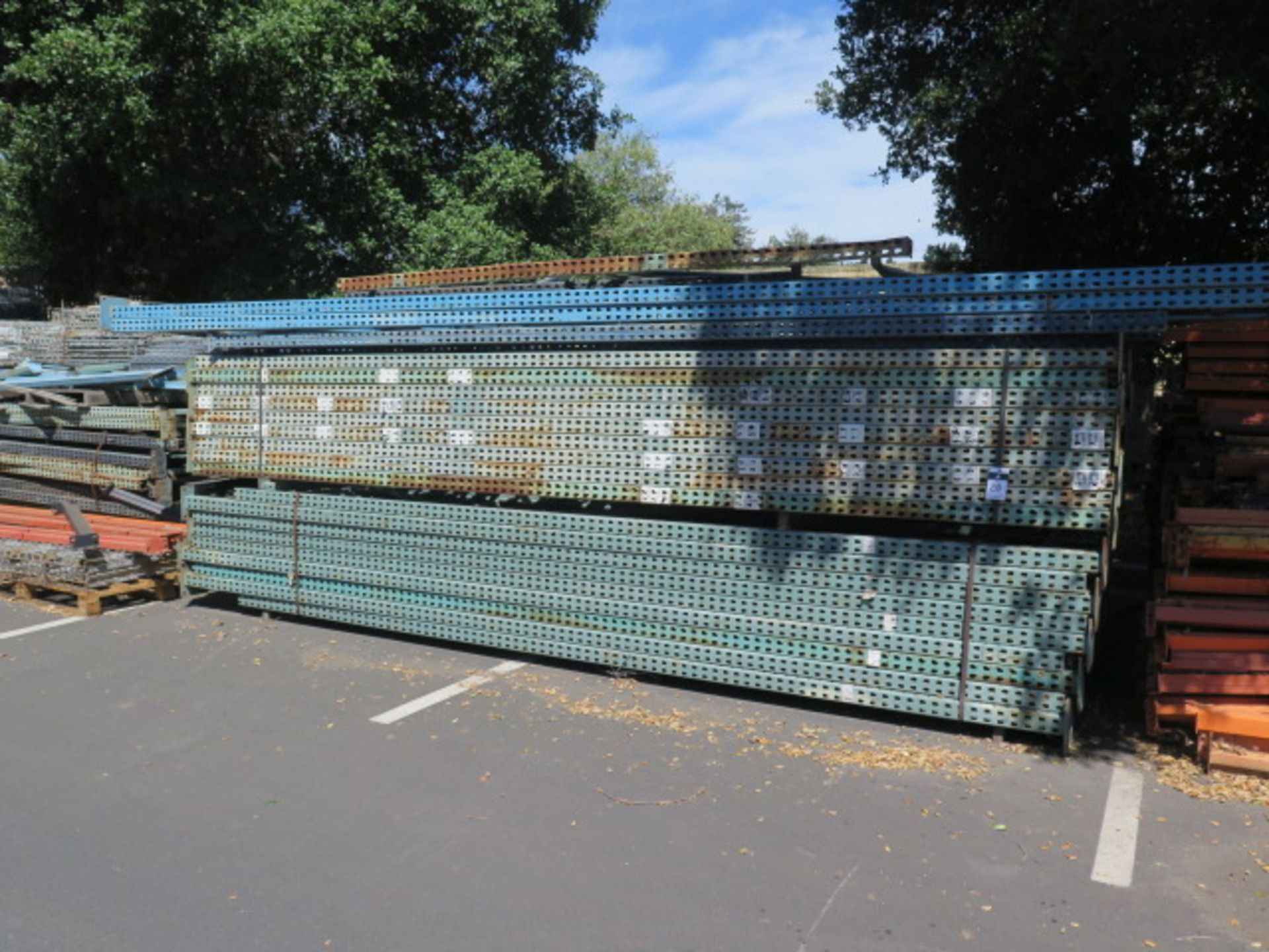 Pallet Racking (APPROX 74 Uprights, Cross Beams, Screen and Plank Shelving) - Image 3 of 10