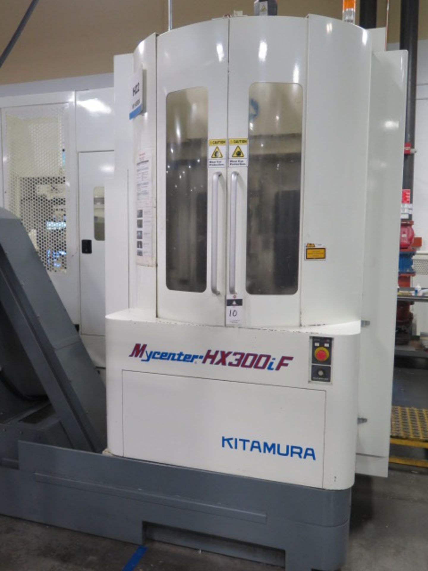 Kitamura Mycenter-HX300iF 2-Pallet 4-Axis CNC Horizontal Machining Center s/n 40975 w/ Fanuc Series - Image 3 of 22