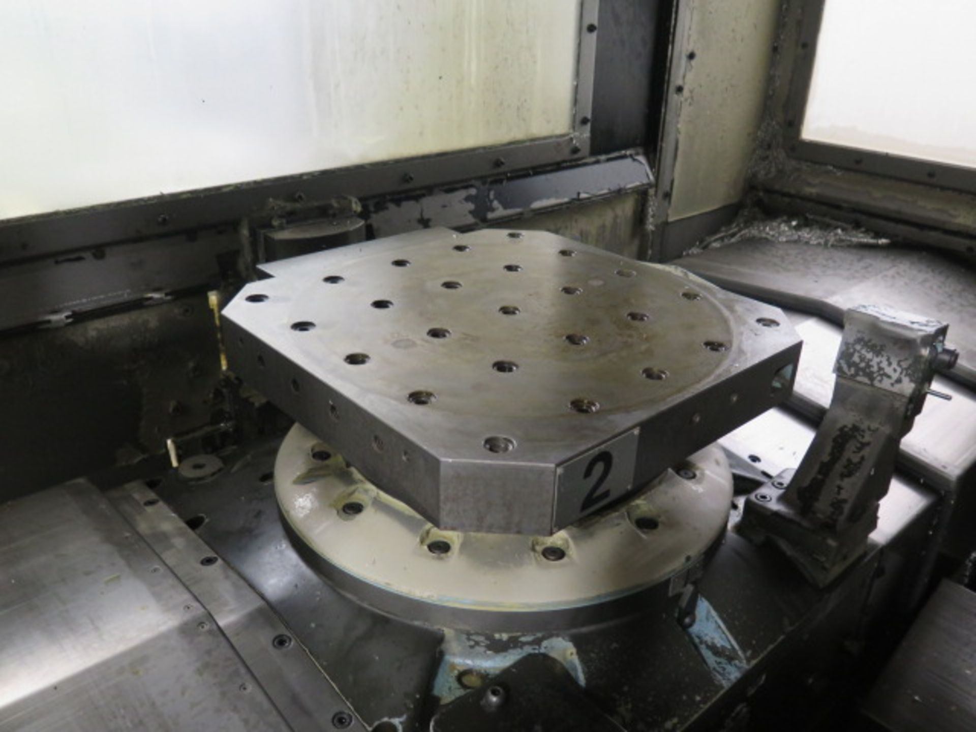 Hitachi Seiki HG-400 III “High Grade Expandable Machining Cell” 2-Pallet 4-Axis CNC Horizontal Mach - Image 8 of 15