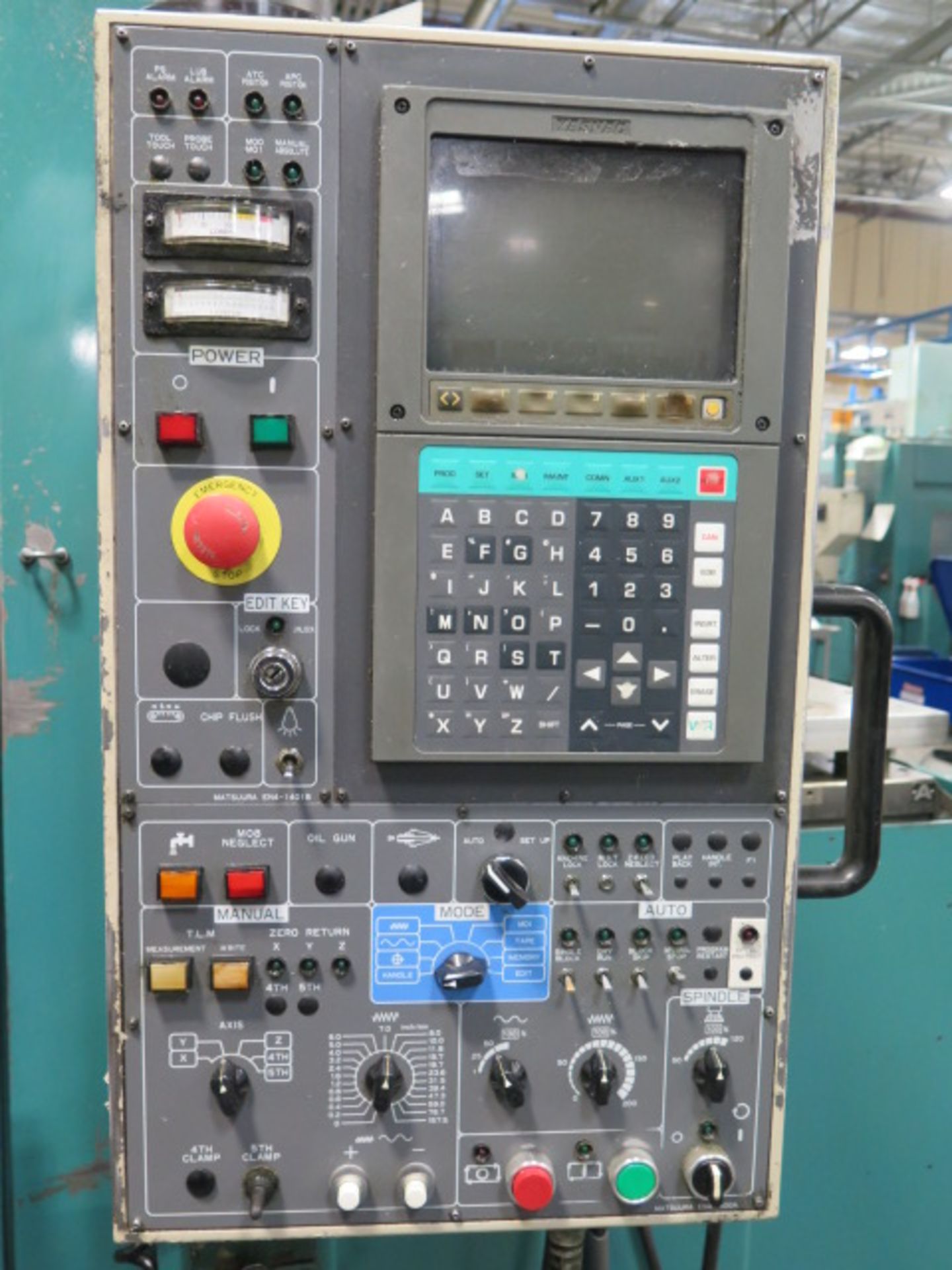 1997 Matsuura RA-IV F 2-Pallet CNC Vertical Machining Center s/n 970712531 (HAS “Y” AXIS PROBLEM) w - Image 5 of 24