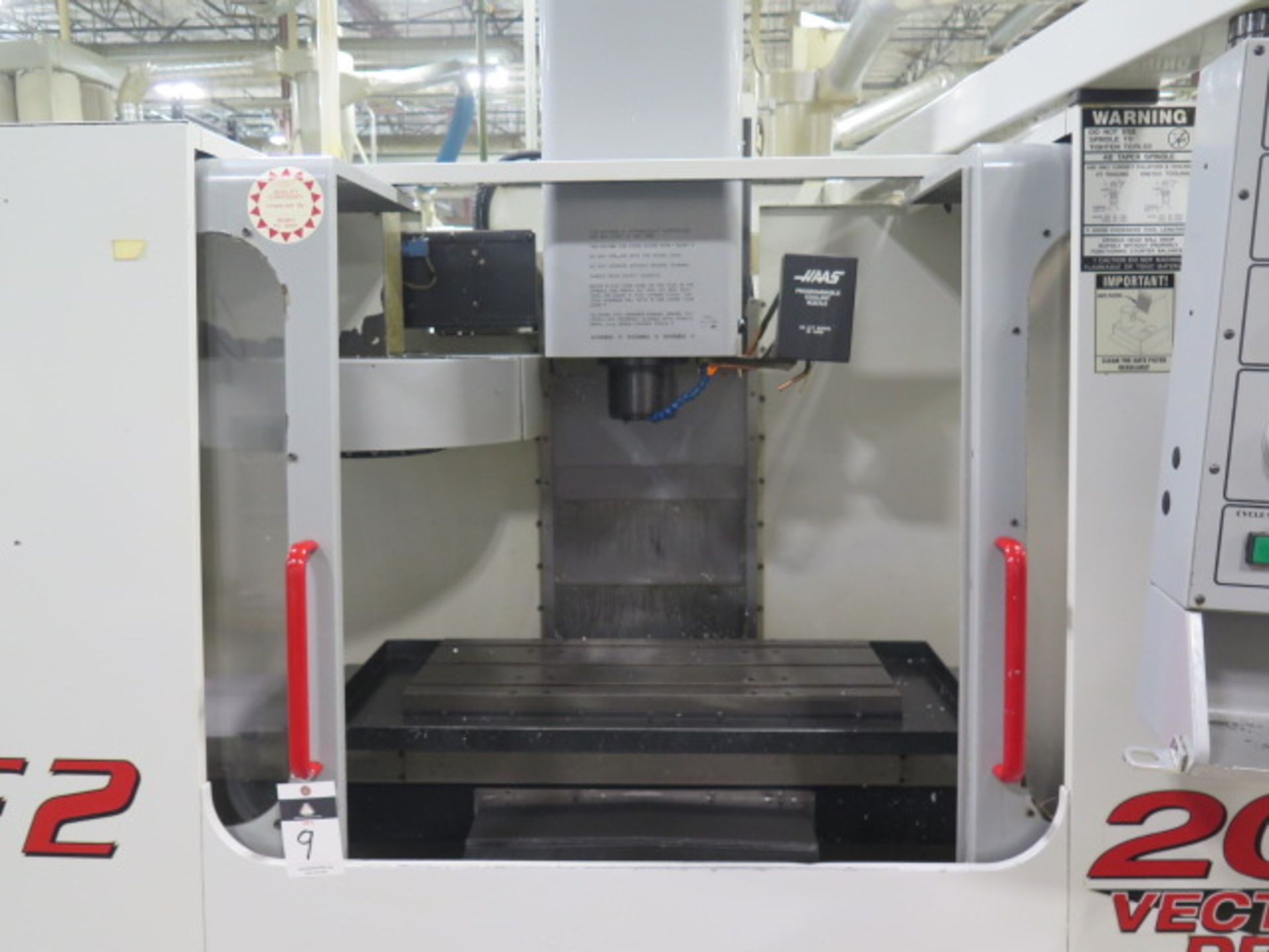 2000 Haas VF-2 4-Axis CNC Vertical Machining Center s/n 20390 w/ Haas Controls, 20-Station ATC, CAT - Image 6 of 18