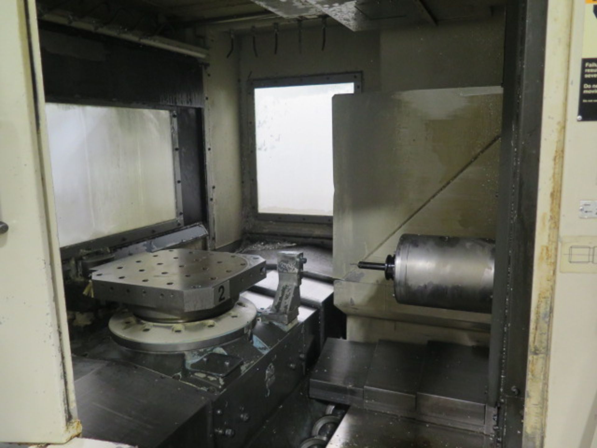 Hitachi Seiki HG-400 III “High Grade Expandable Machining Cell” 2-Pallet 4-Axis CNC Horizontal Mach - Image 6 of 15