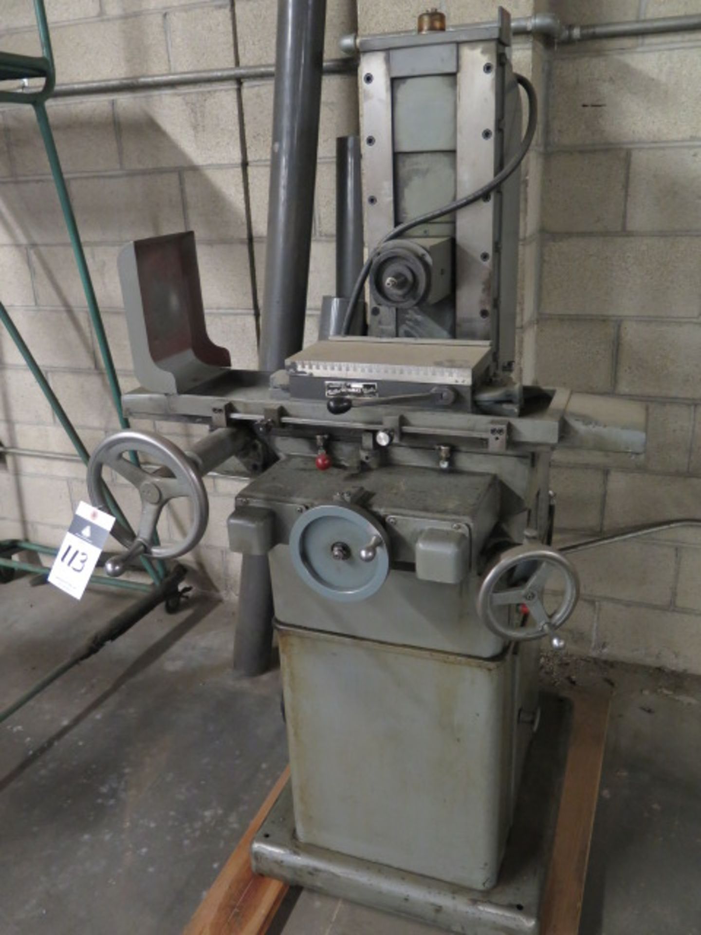 Clausing mdl. 7B 6” x 12” Surface grinder s/n 7B-7309 w/ Magnetic Chuck - Image 2 of 6