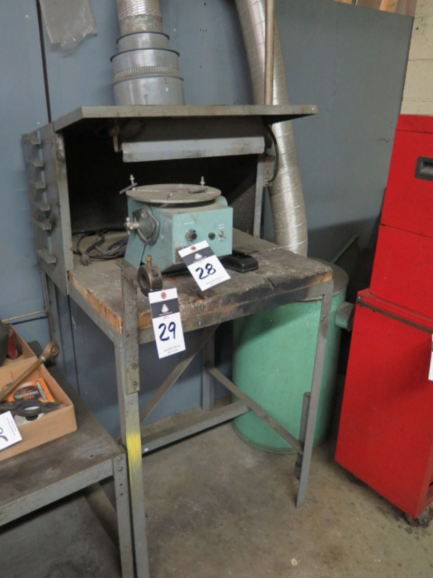 Welding Table and Fume Collector