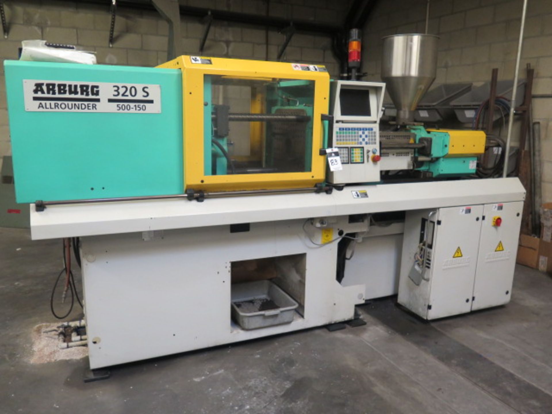 1998 Arburg Allrounder Selecta 320S 500-150 320, 50 ton CNC Plastic Inj Molding Machine s/n 174363