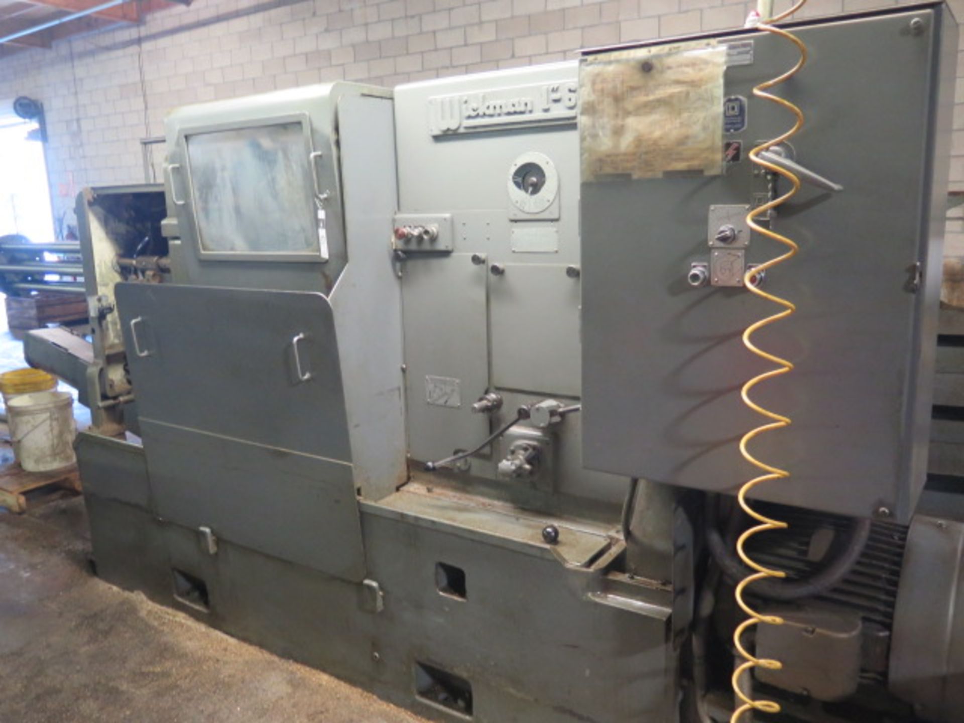 Wickman “1-6” 1” 6-Spindle Automatic Screw Machine s/n 670004 w/ Chip Auger, Coolant, Bar Feed - Image 3 of 10