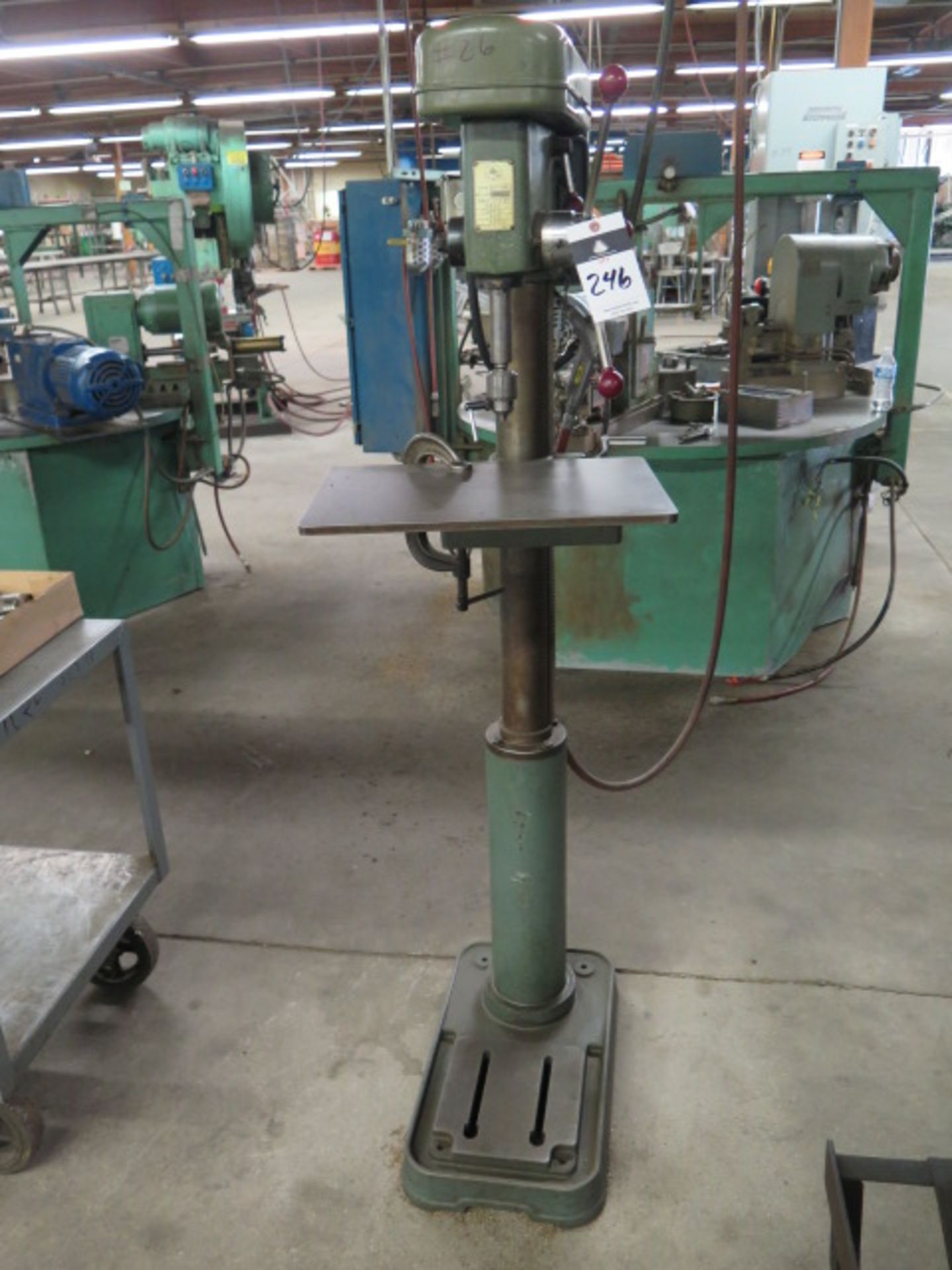 Jet Pedestal Drill Press