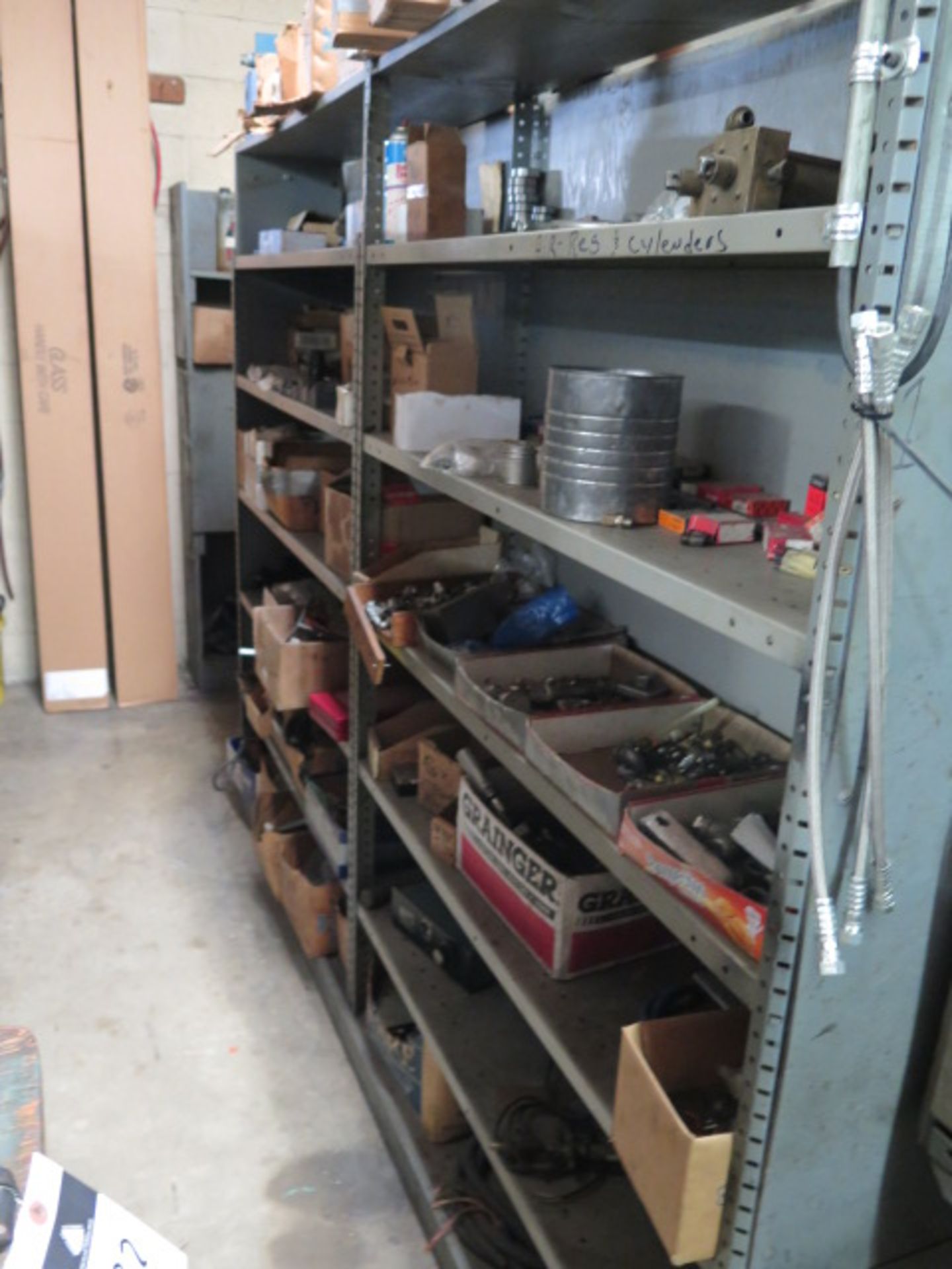 Contents of Maintenance Area, Repair Parts, Electrical, Shop Supplies, Tables, Cabinets and