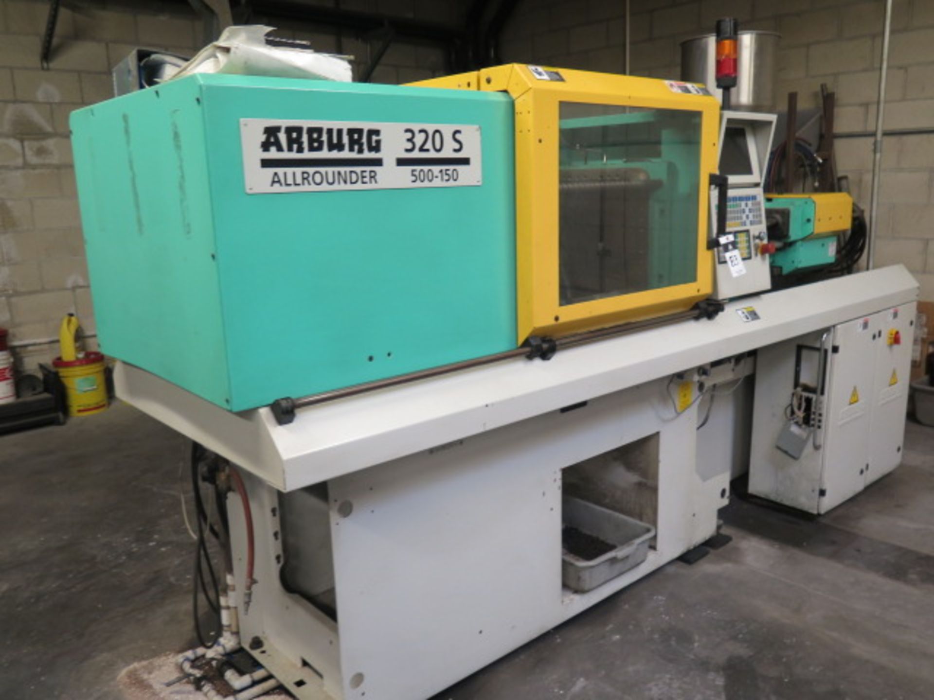 1998 Arburg Allrounder Selecta 320S 500-150 320, 50 ton CNC Plastic Inj Molding Machine s/n 174363 - Image 2 of 12