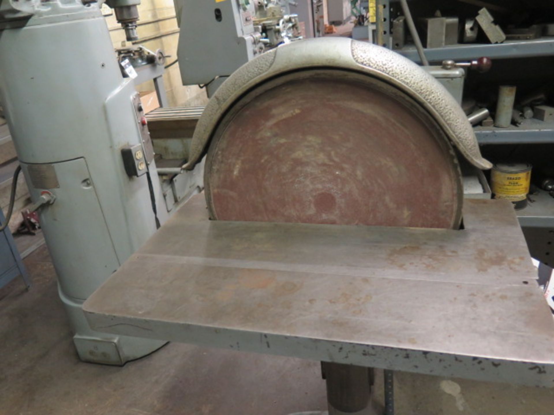 Apex 16” Pedestal Disc Sander - Image 2 of 4