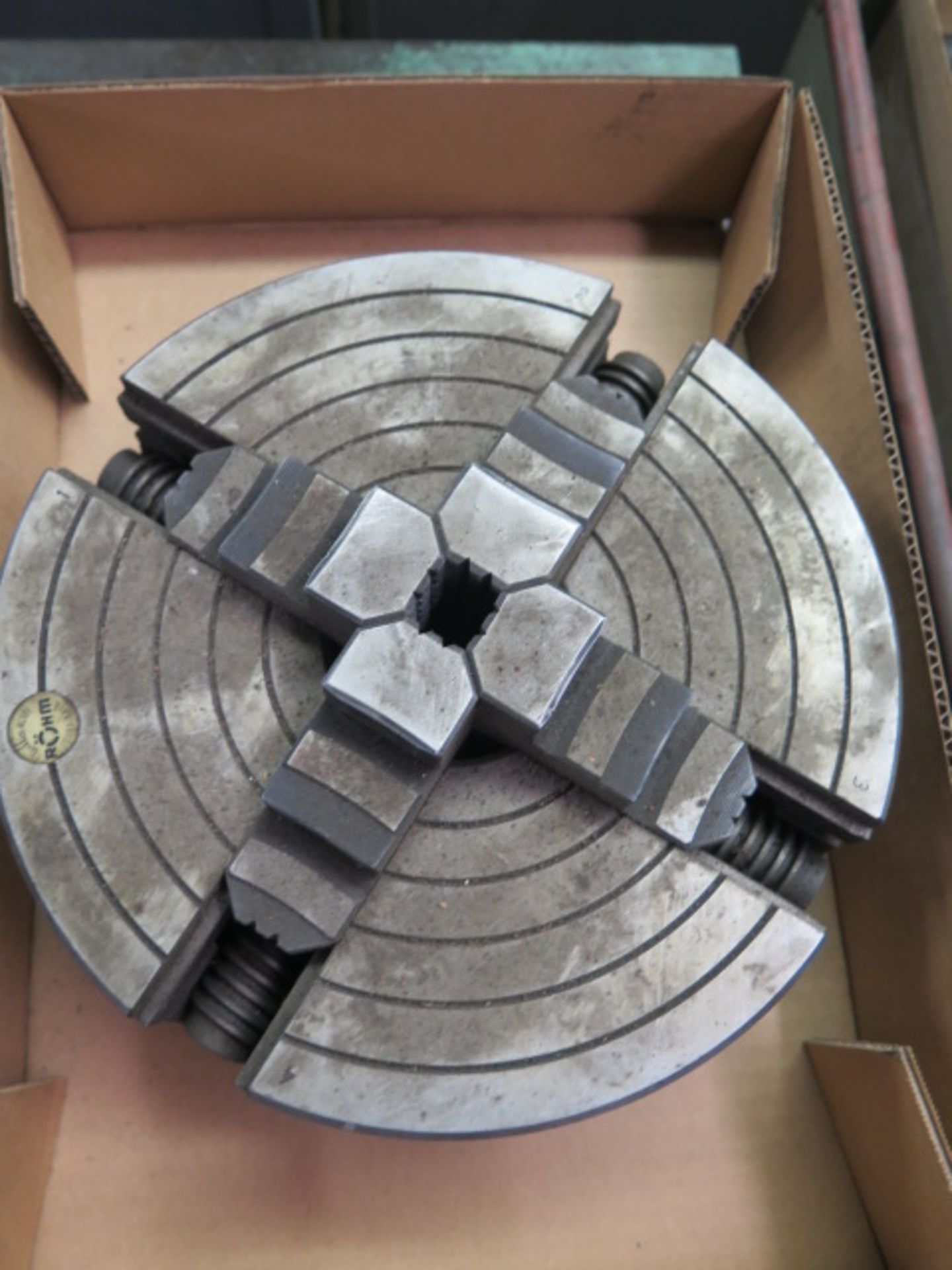 Rohm 10" 4-Jaw Chuck - Image 2 of 3