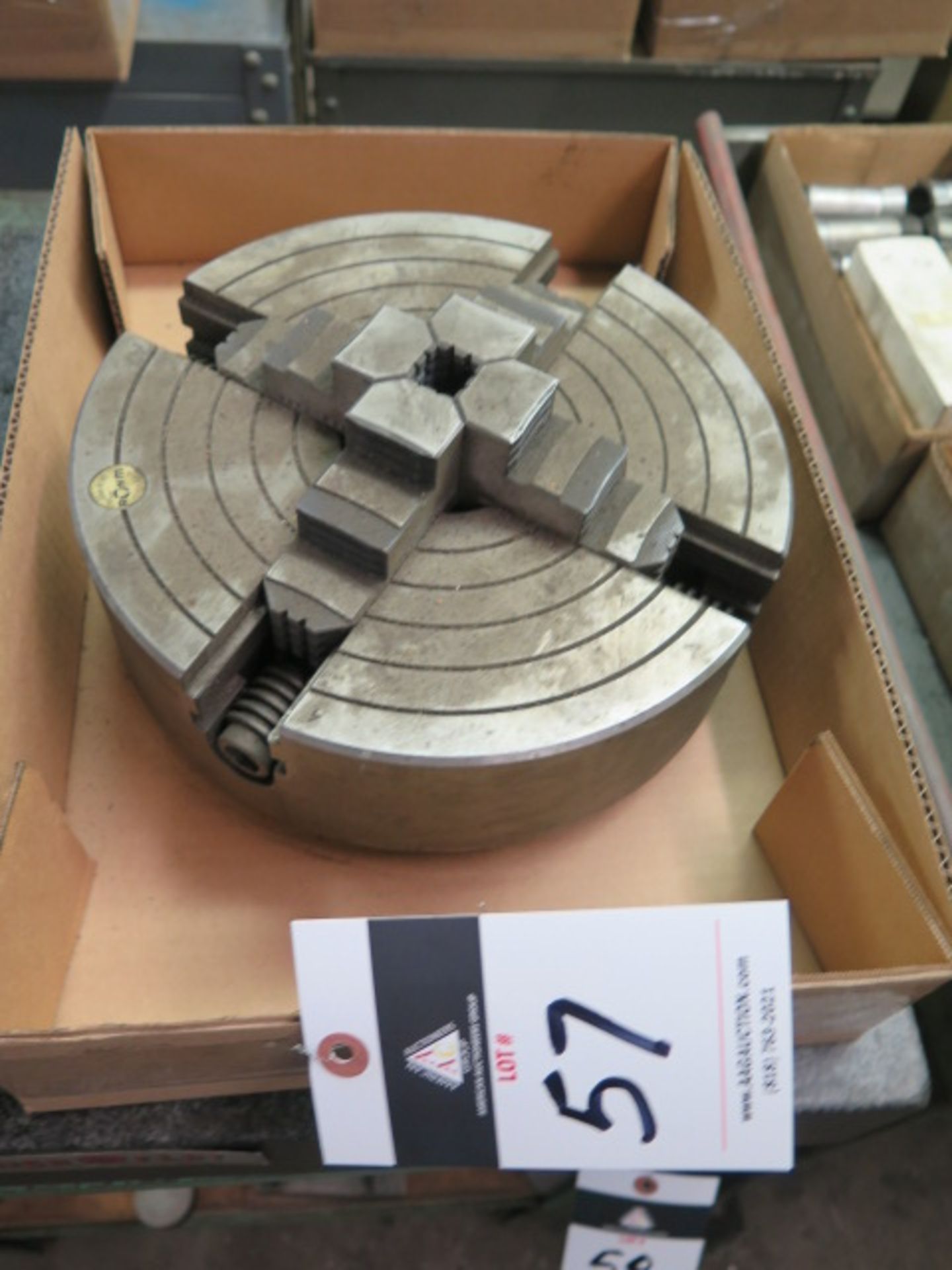 Rohm 10" 4-Jaw Chuck