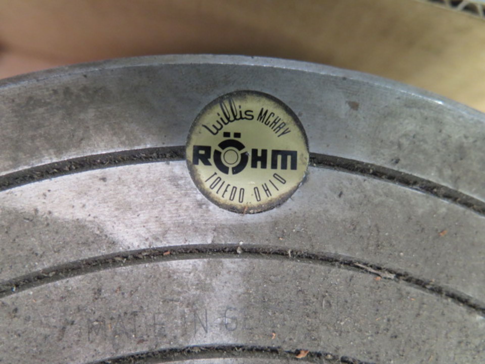 Rohm 10" 4-Jaw Chuck - Image 3 of 3