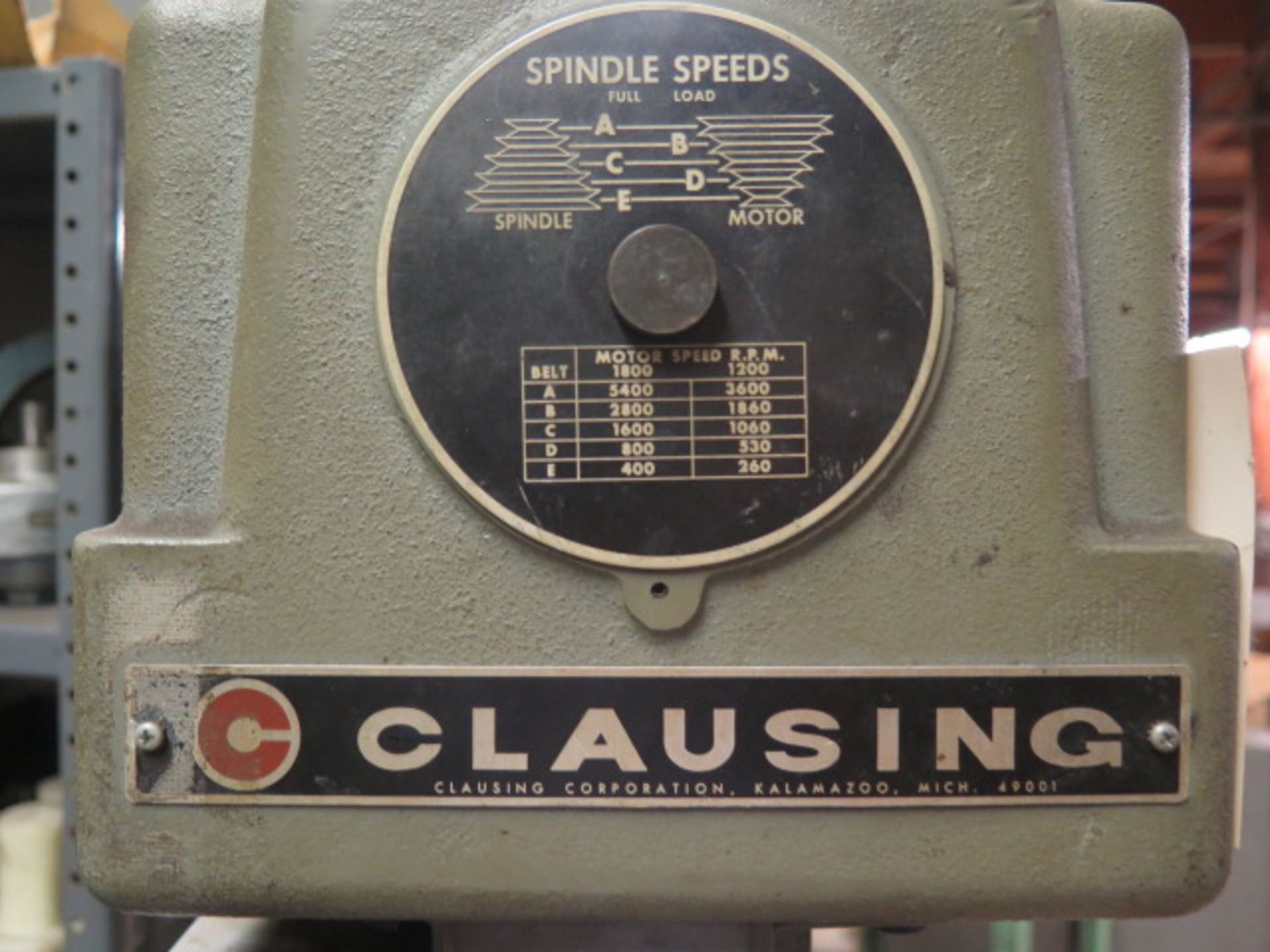 Clausing 1644 Pedestal Drill Press - Image 4 of 4