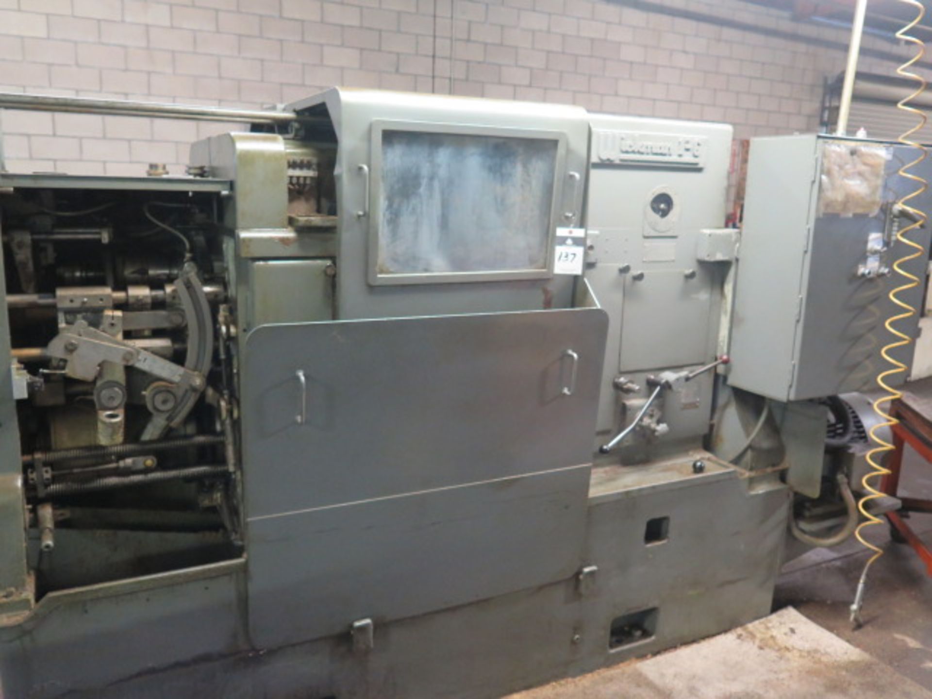 Wickman “1-6” 1” 6-Spindle Automatic Screw Machine s/n 670004 w/ Chip Auger, Coolant, Bar Feed - Image 2 of 10