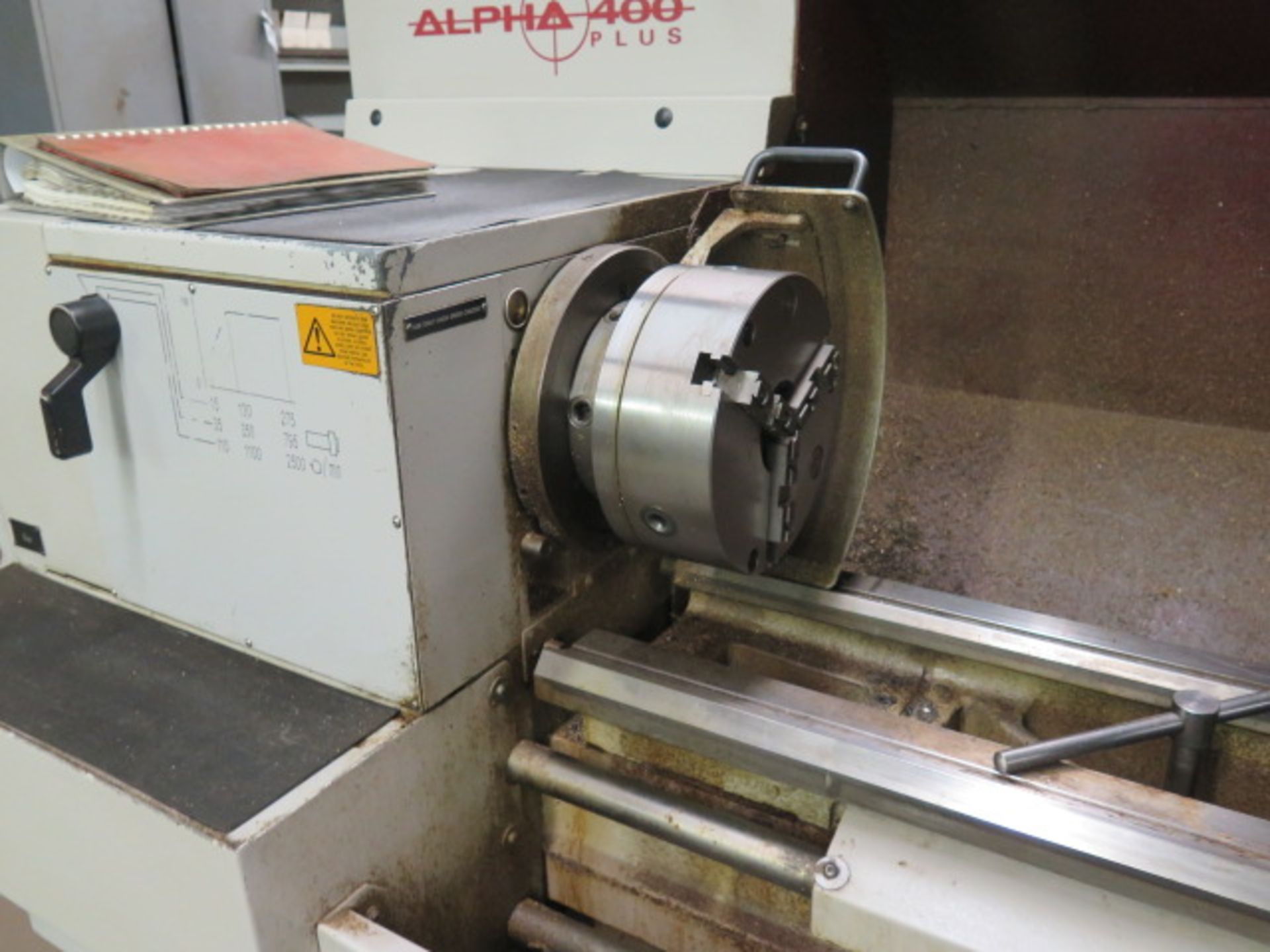 1998 Harrison “Alpha 400 PLUS” 16” x 52” CNC Lathe s/n A30605 w/ Harrison-GE Fanuc Controls, 15-2400 - Image 4 of 12