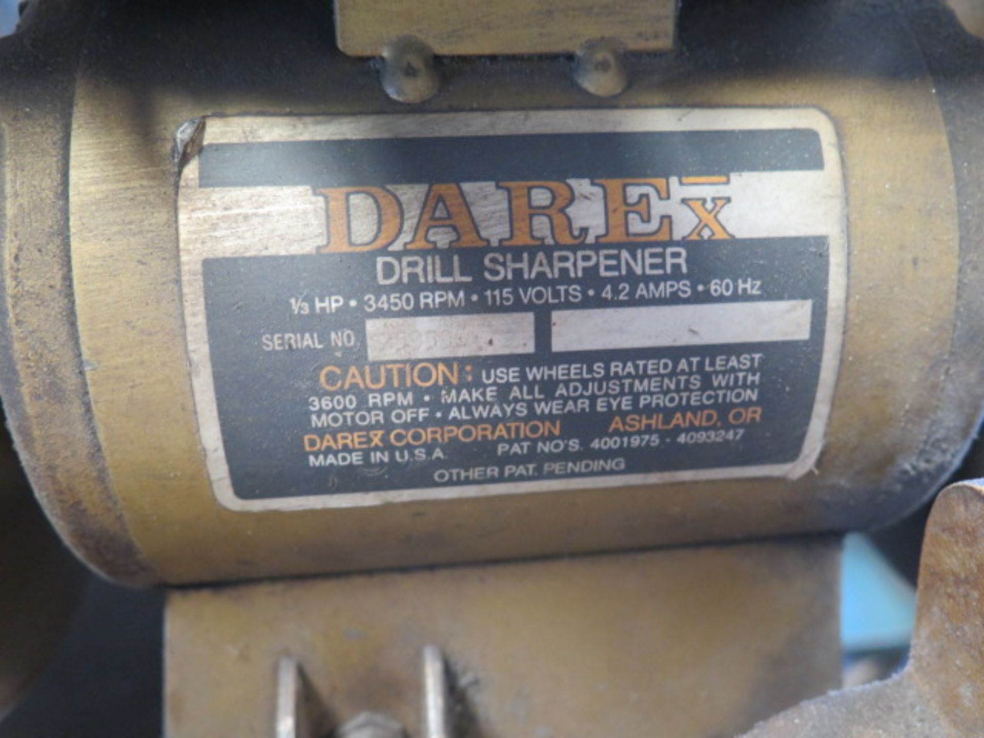 Darex Precision Drill Sharpener w/ Stand - Image 2 of 5