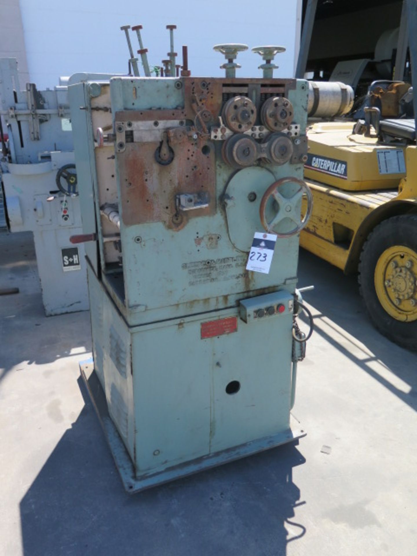 Sharper & Hartley Series 721 Spring Winder Wire Machine