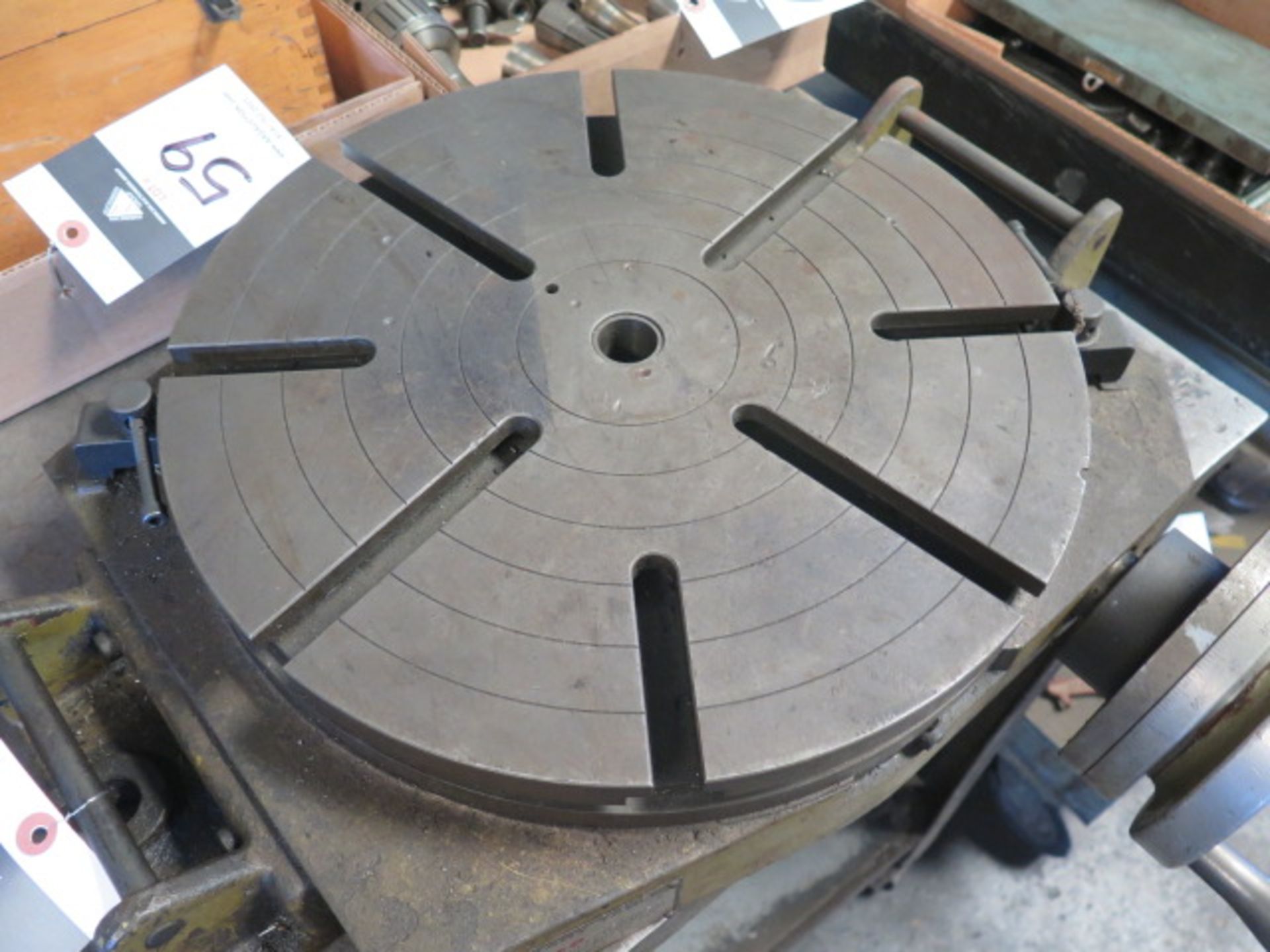 Enco 15” Rotary Table. - Image 2 of 3