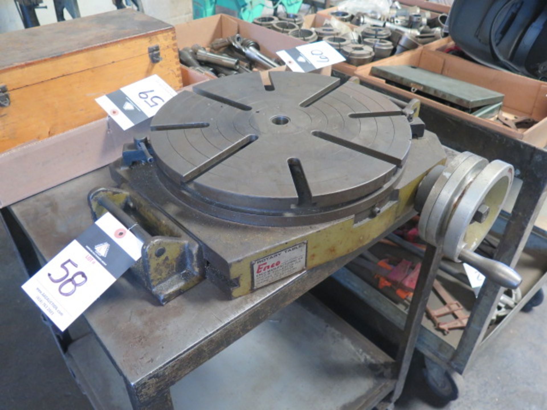 Enco 15” Rotary Table.