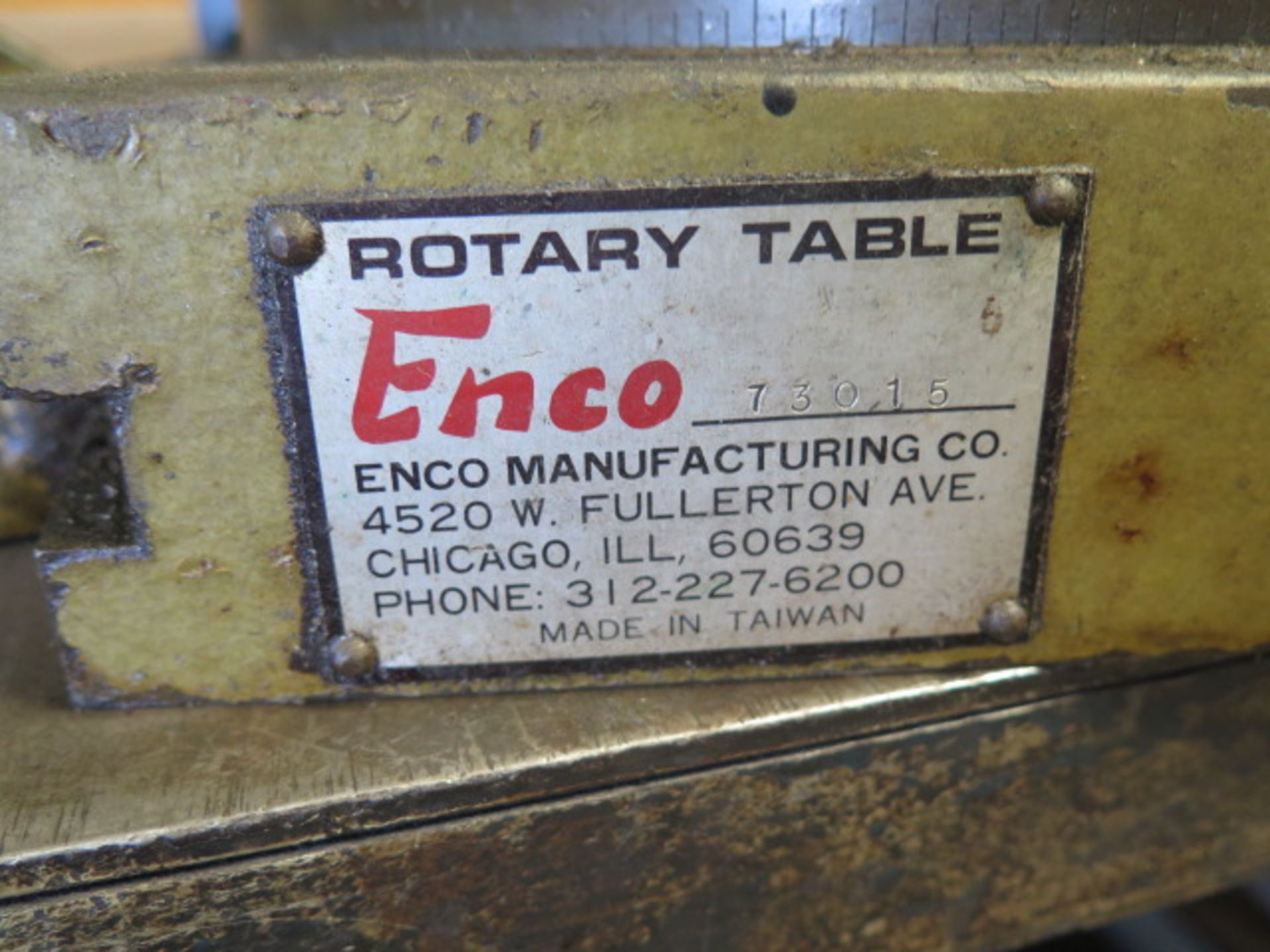 Enco 15” Rotary Table. - Image 3 of 3