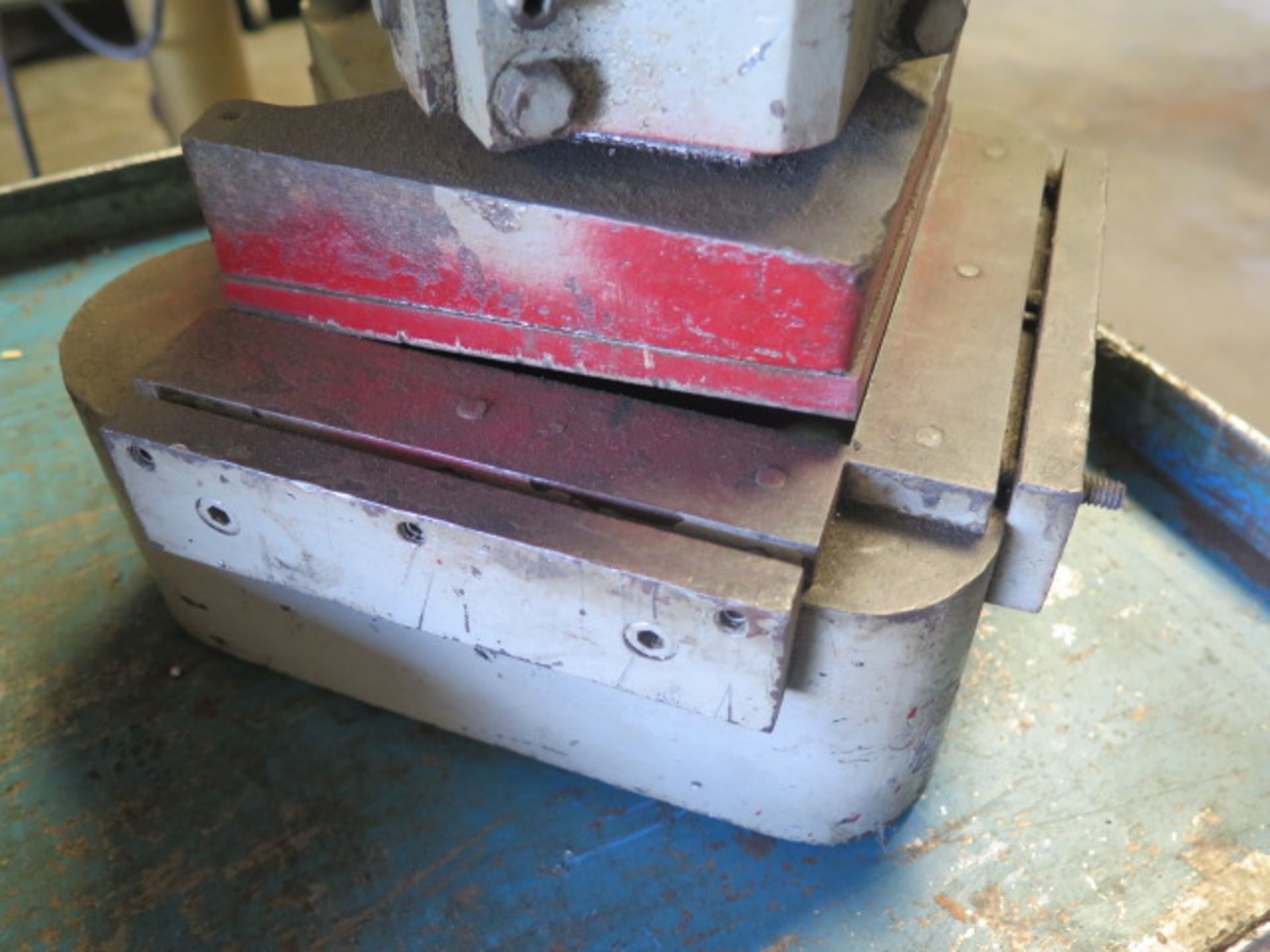 6” x 6” Hand Notcher and Famco 3R Arbor Press (BROKEN HAND WHEEL) - Image 3 of 6