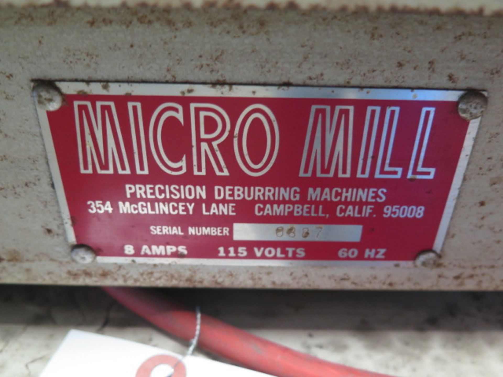 Precision Deburring Machines “Micro Mill” Media Tumbler s/n 6697 - Image 3 of 4