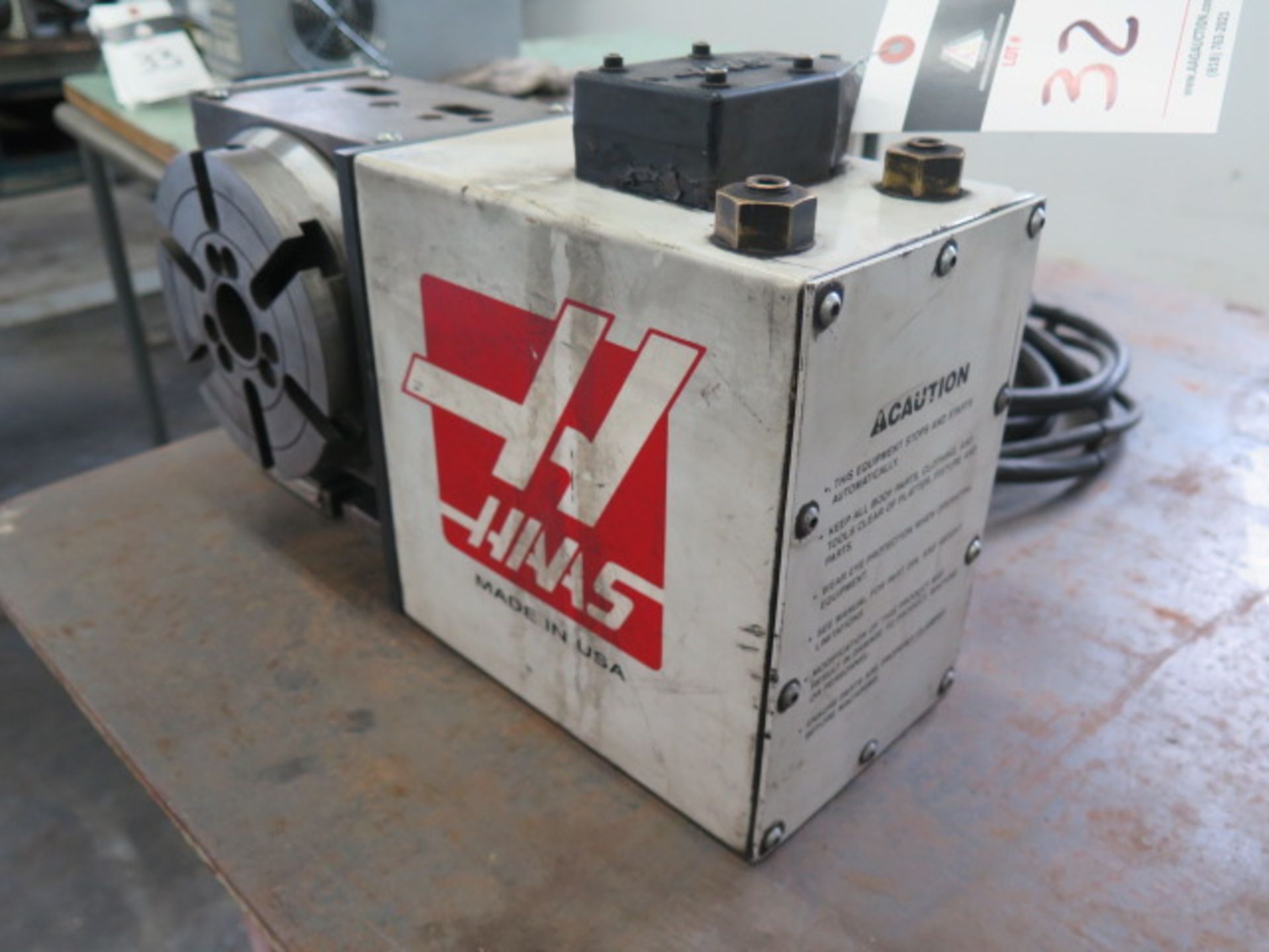 Haas HRT160H 6” 4th Axis Rotary Indexer s/n 163918 - Image 3 of 8