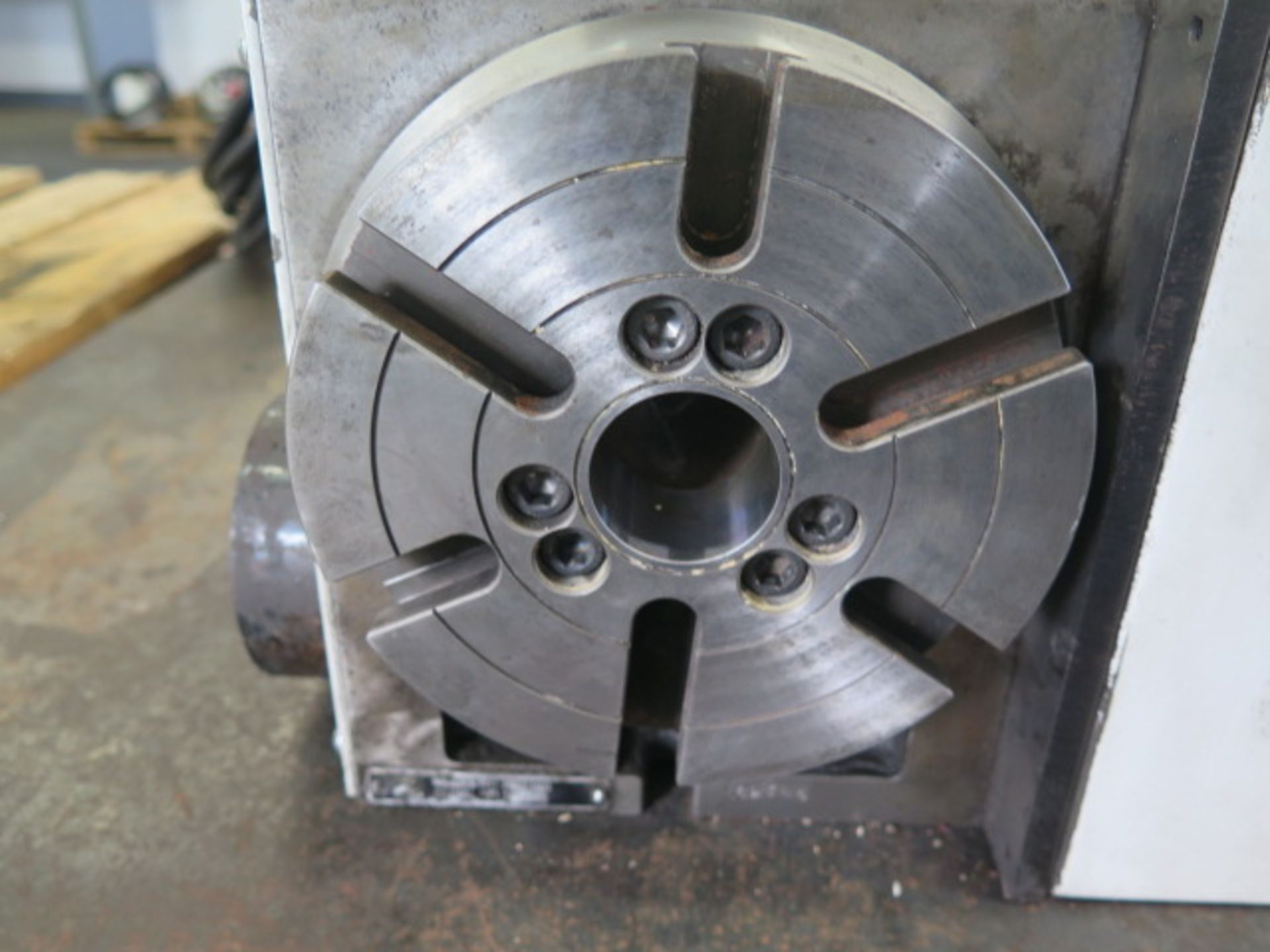 Haas HRT160 6” 4th Axis Rotary Indexer s/n 162345 ( Parameter #45 VALUE from “0” to “16384”) - Image 6 of 9