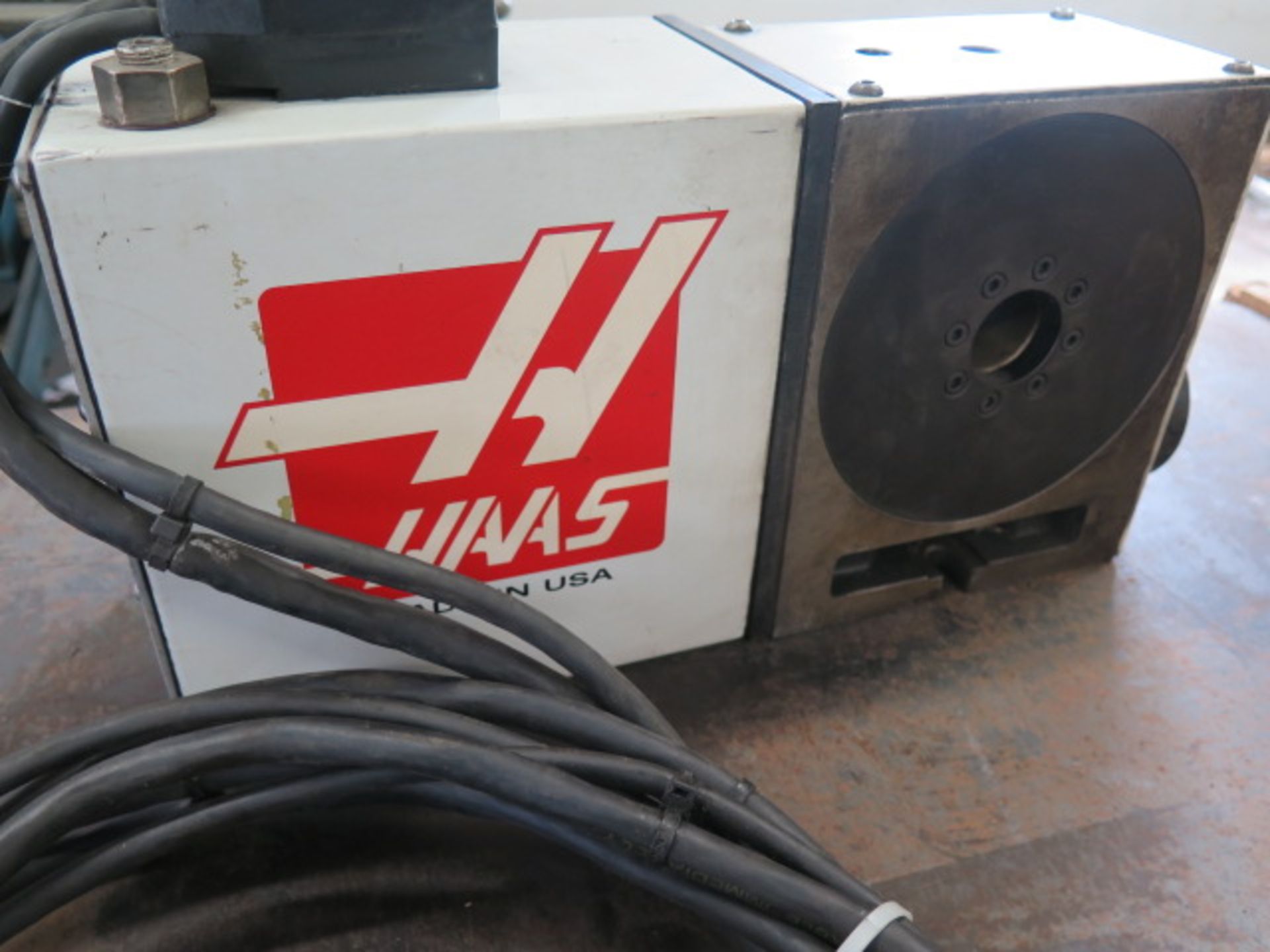 Haas HRT160 6” 4th Axis Rotary Indexer s/n 162345 ( Parameter #45 VALUE from “0” to “16384”) - Image 4 of 9