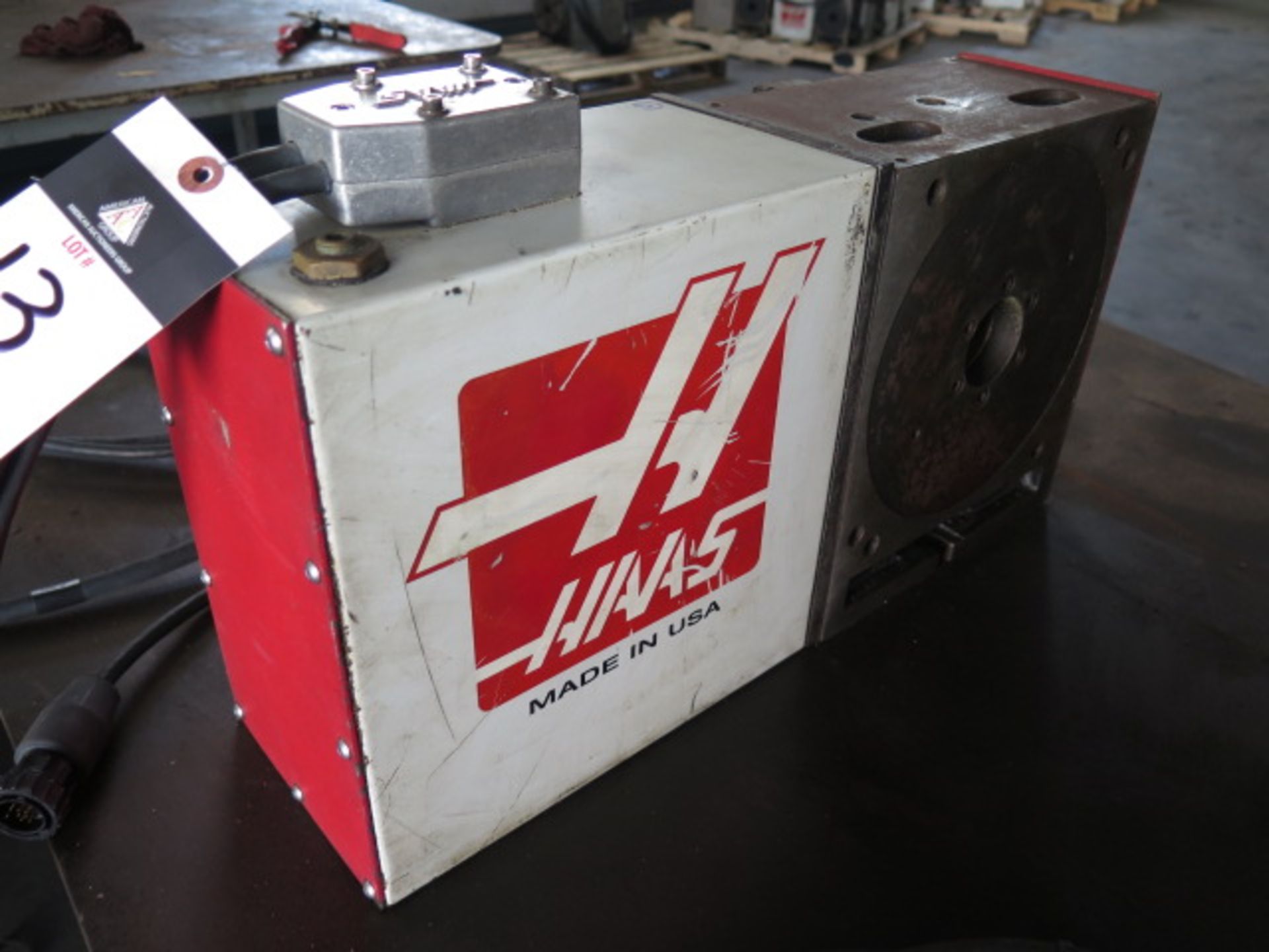 Haas HRT210 8” 4th Axis Rotary Indexer s/n 212876 - Image 4 of 9