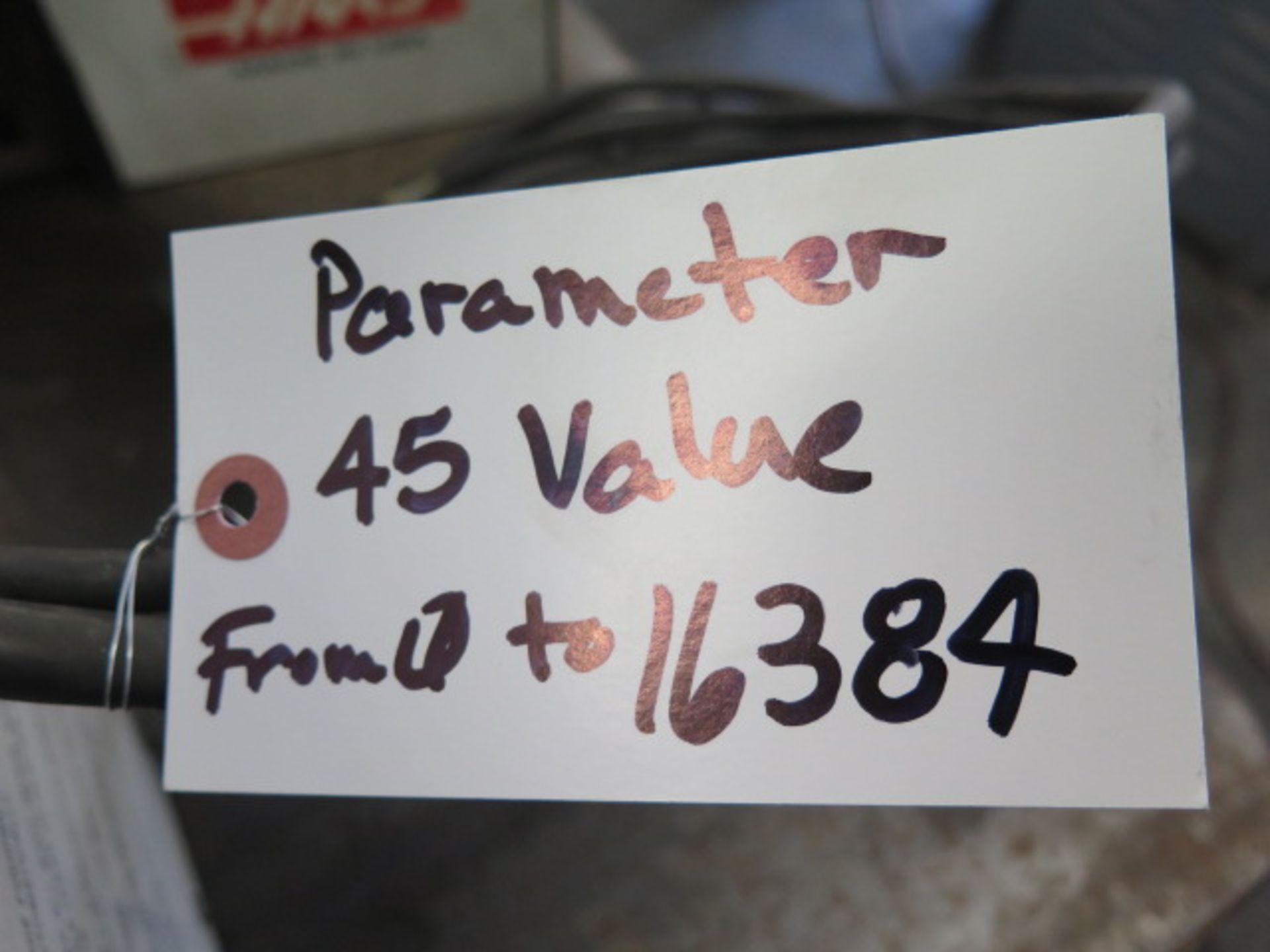 Haas HRT160H 6” 4th Axis Rotary Indexer s/n 163567 (Change Parameter #45 VALUE from “0” to “16384”) - Image 8 of 9