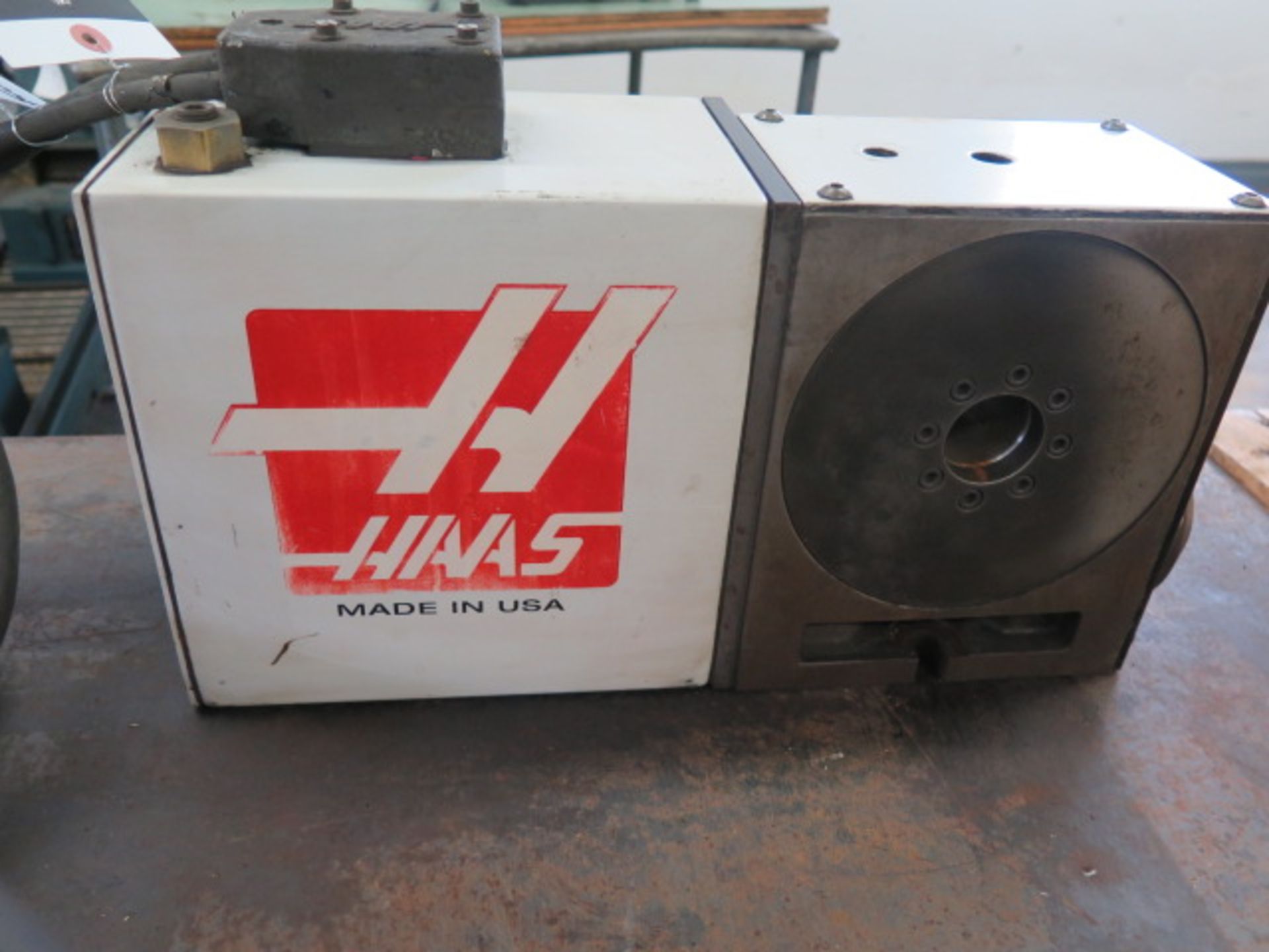 Haas HRT160H 6” 4th Axis Rotary Indexer s/n 163567 (Change Parameter #45 VALUE from “0” to “16384”) - Image 4 of 9