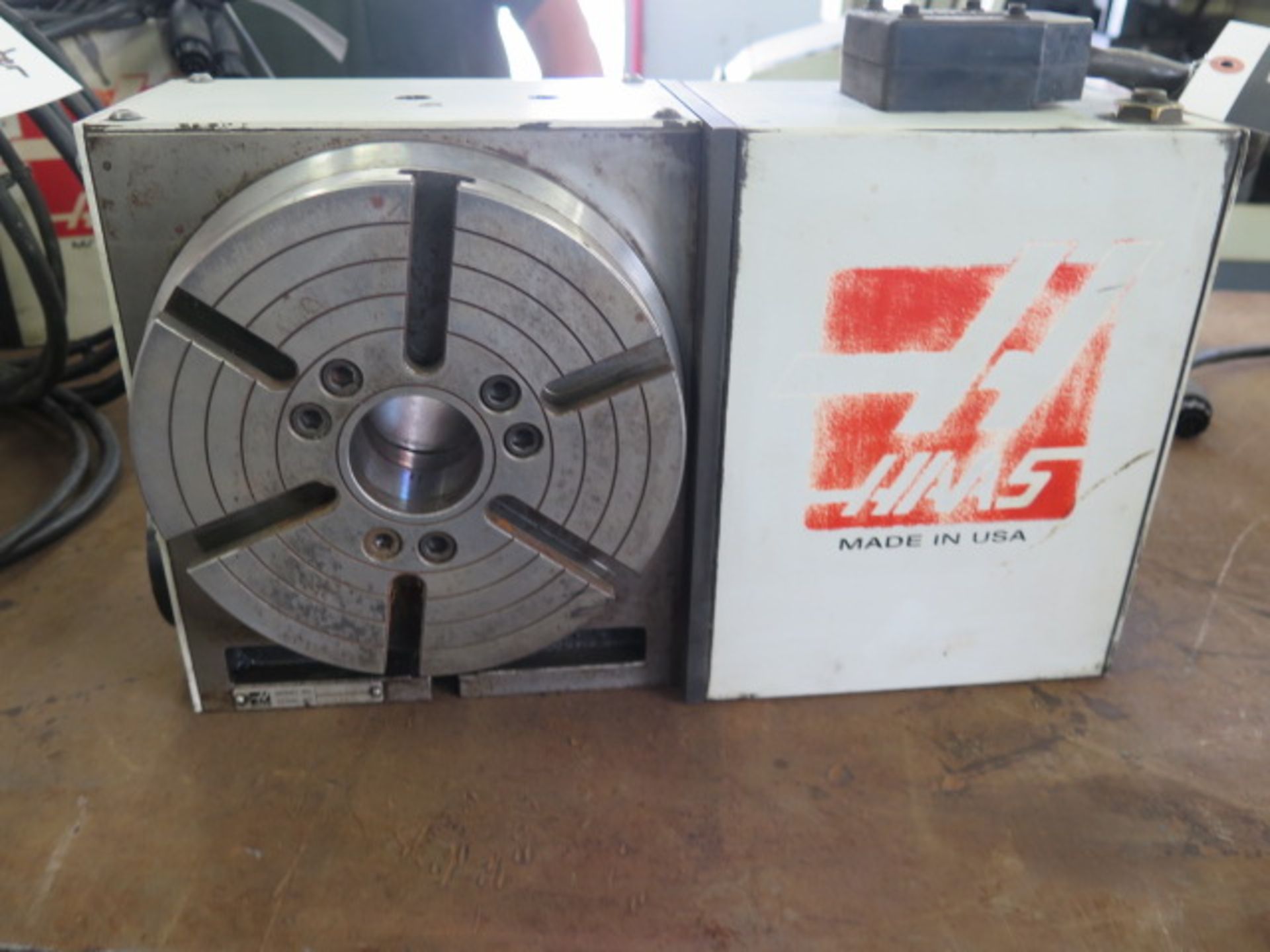 Haas HRT210H 8” 4th Axis Rotary Indexer s/n 220368 ( Change Parameter #45 VALUE from “0” to “16384”)