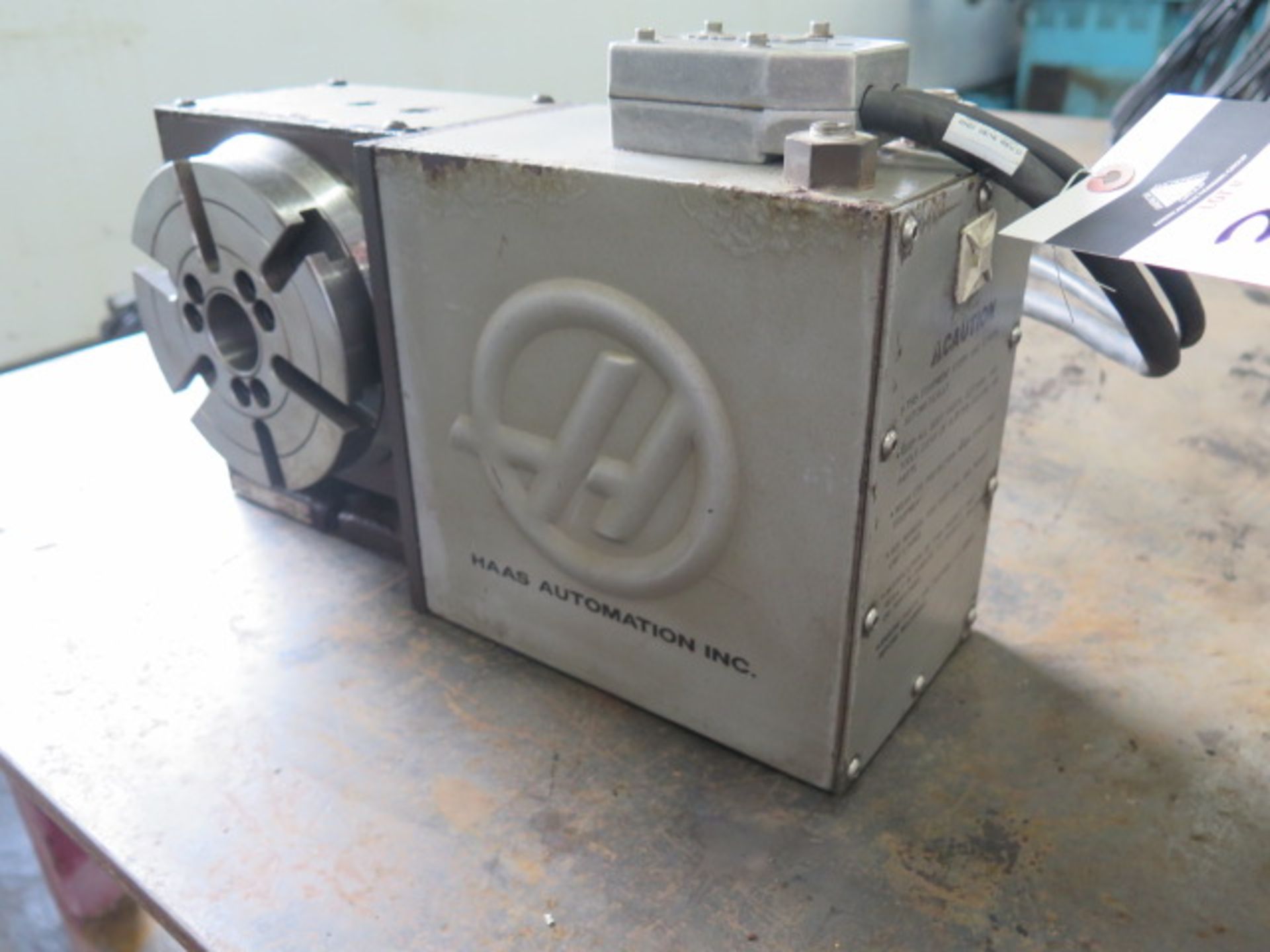 Haas SHRT160H 6” 4th Axis Rotary Indexer s/n 165176 - Image 3 of 8