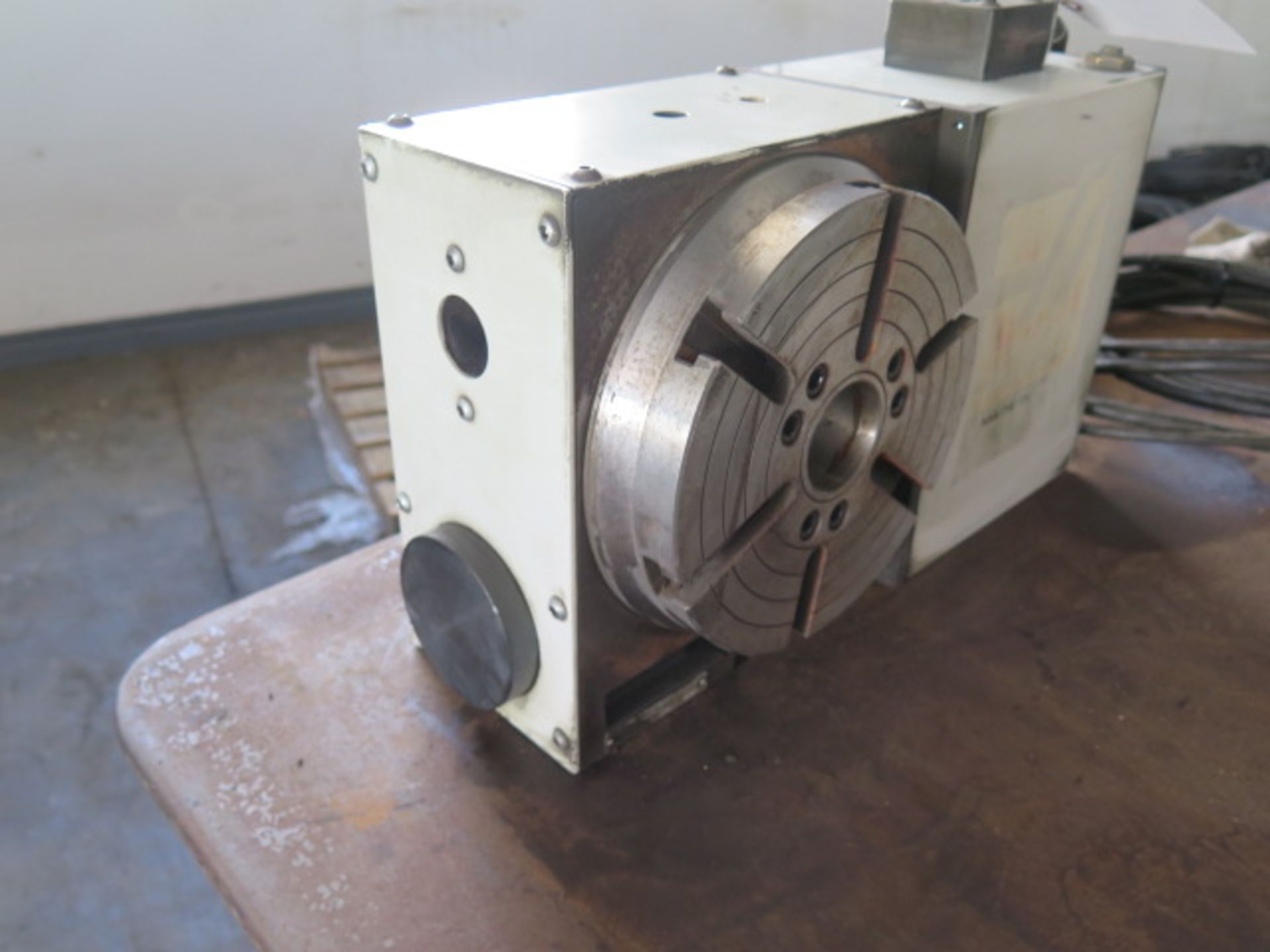 Haas HRT210H 8” 4th Axis Rotary Indexer s/n 220259 (Change Parameter 45 VALUE from “0” to “16384”) - Image 2 of 8