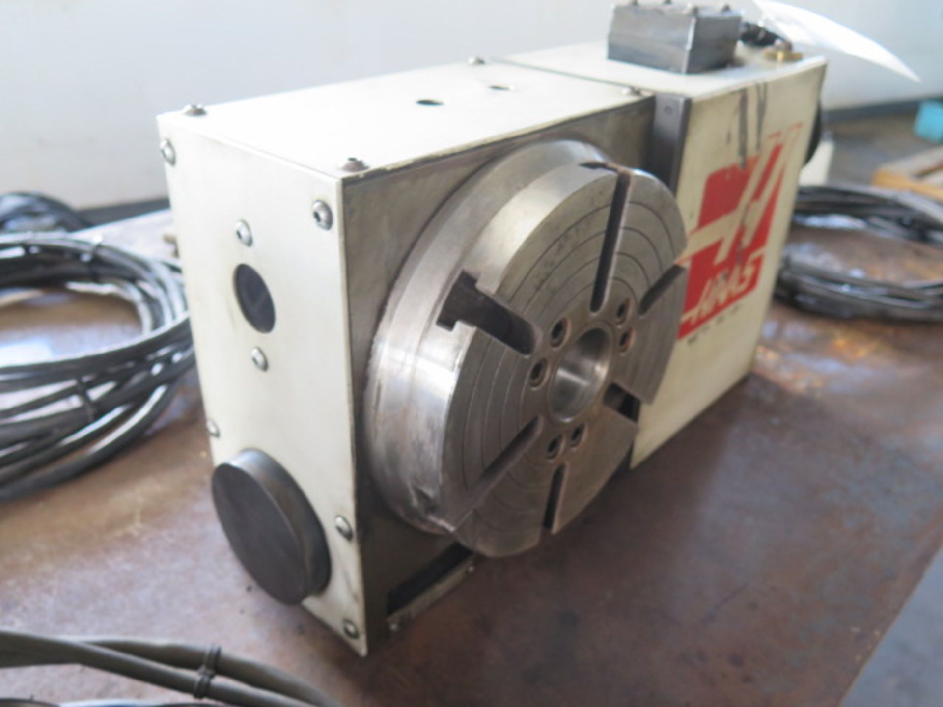 Haas HRT210H 8” 4th Axis Rotary Indexer s/n 220217 ( Change Parameter 45 VALUE from “0” to “16384”) - Image 2 of 8