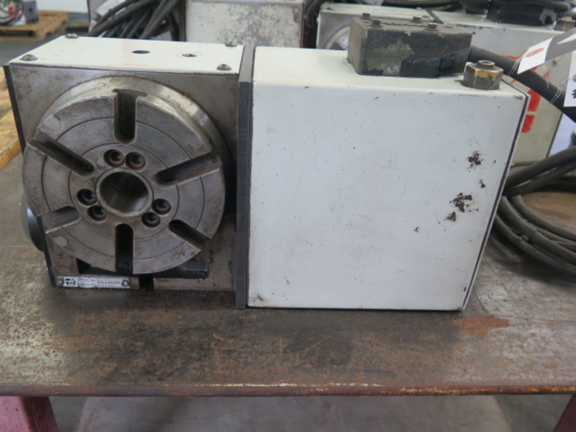 Haas HRT160H 6” 4th Axis Rotary Indexer s/n 163567 (Change Parameter #45 VALUE from “0” to “16384”)