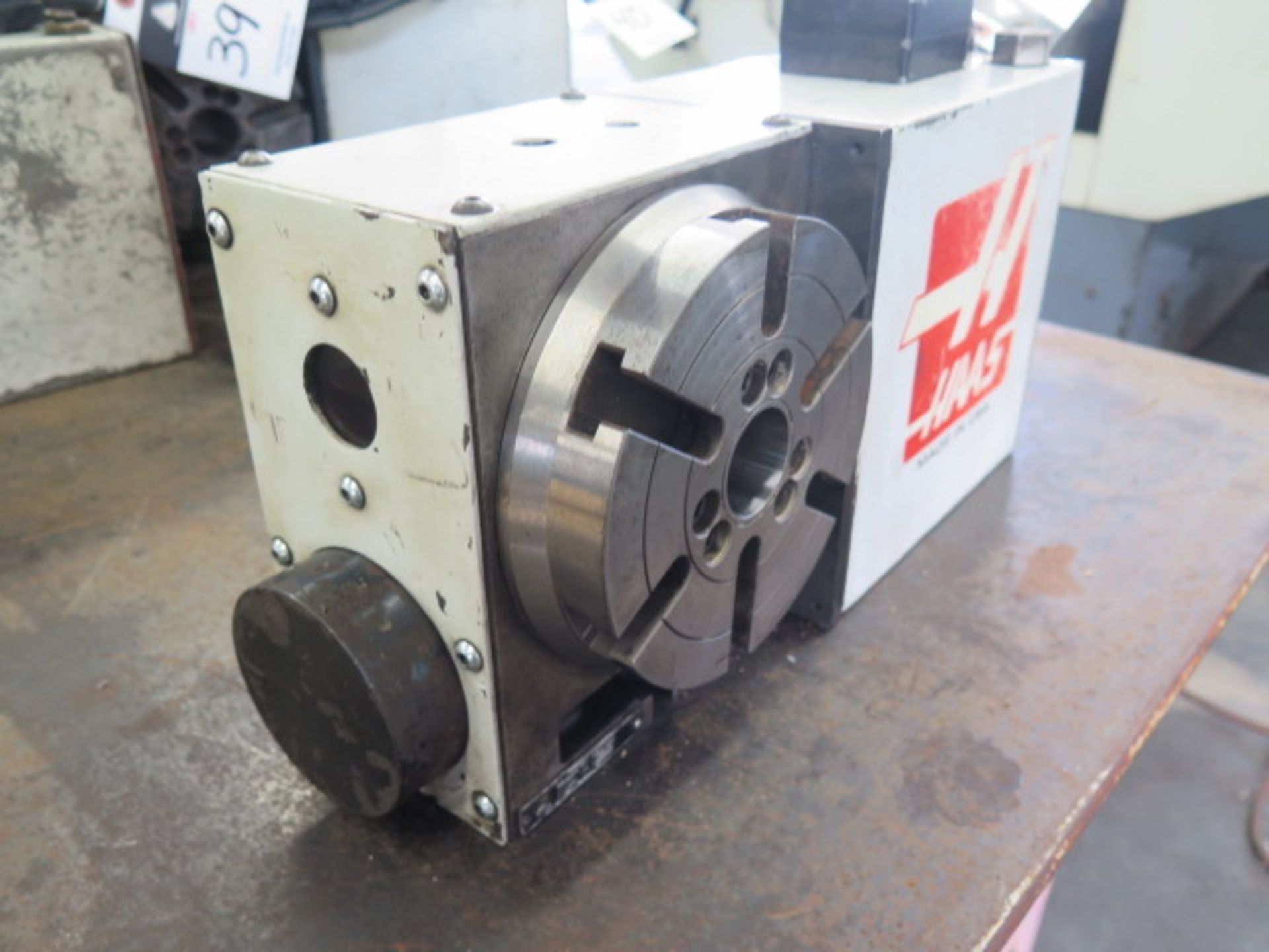 Haas HRT160 6” 4th Axis Rotary Indexer s/n 162345 ( Parameter #45 VALUE from “0” to “16384”) - Image 2 of 9