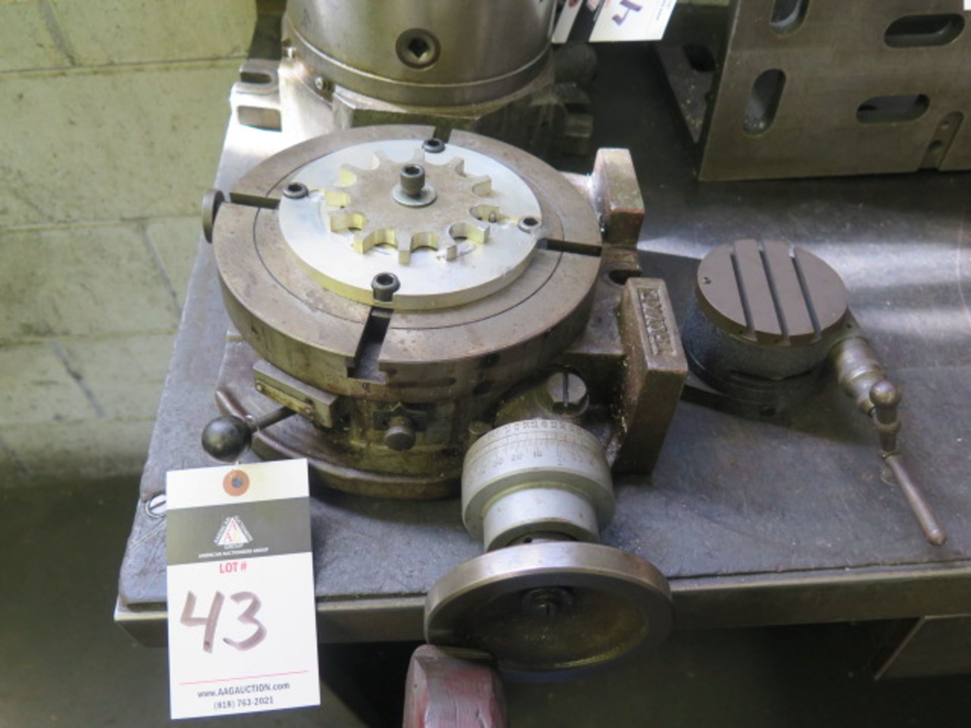 Troyke 9" Rotary Table and Small 3 1/2" Rotary Table