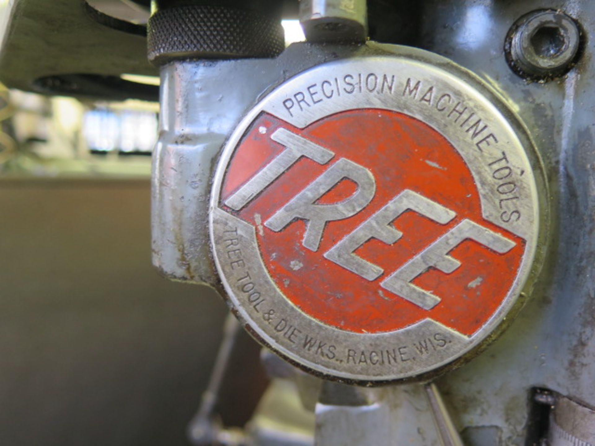 Tree 2UVRC Vertical Mill w/ Anilam 2-Axis DRO, 2Hp Motor, 60-3300 Dial Change RPM, Colleted Spindle, - Image 8 of 8