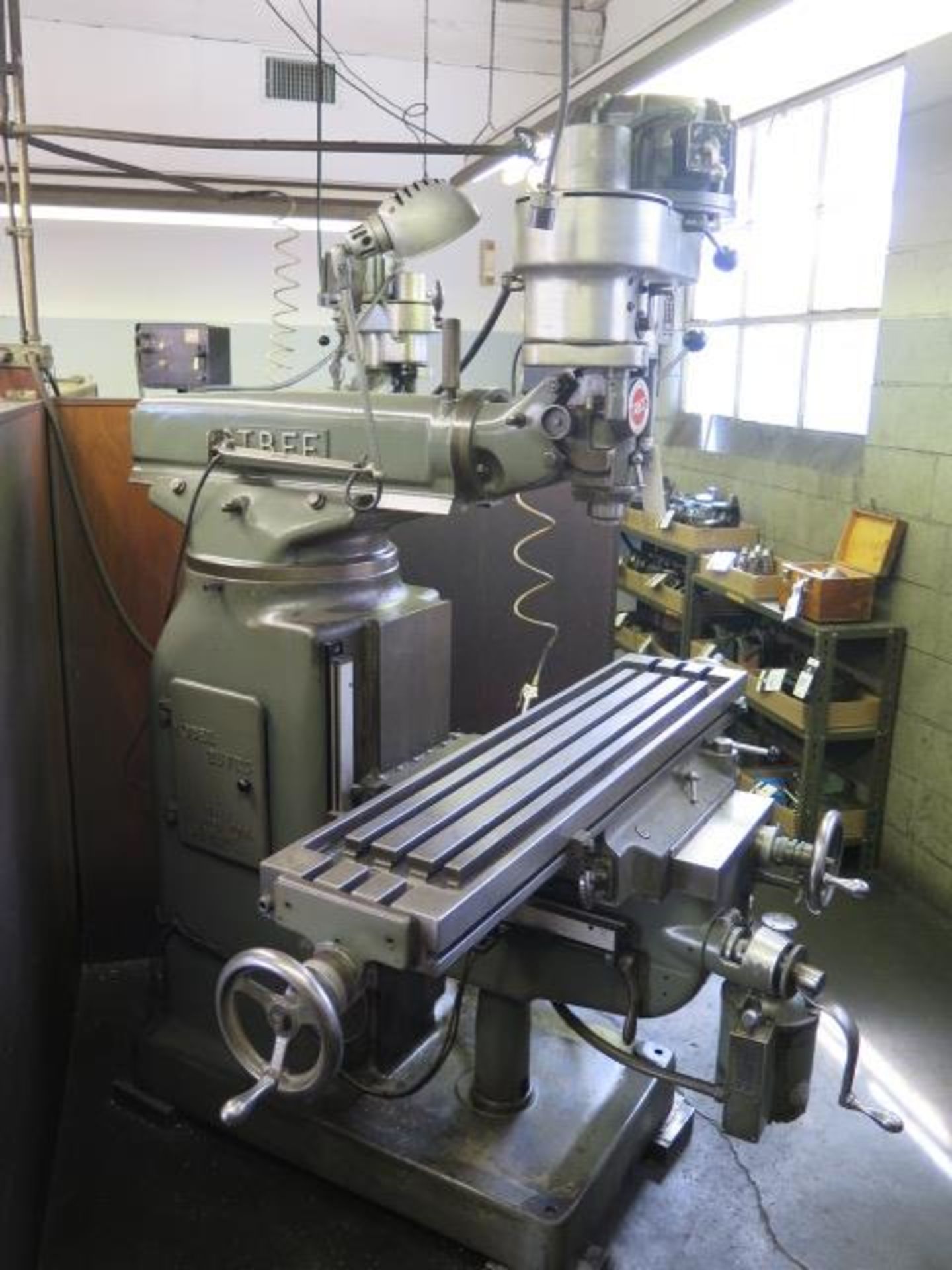 Tree 2UVRC Vertical Mill w/ Anilam 3-Axis DRO, 2Hp Motor, 60-3300 Dial Change RPM, Colleted Spindle, - Image 2 of 7